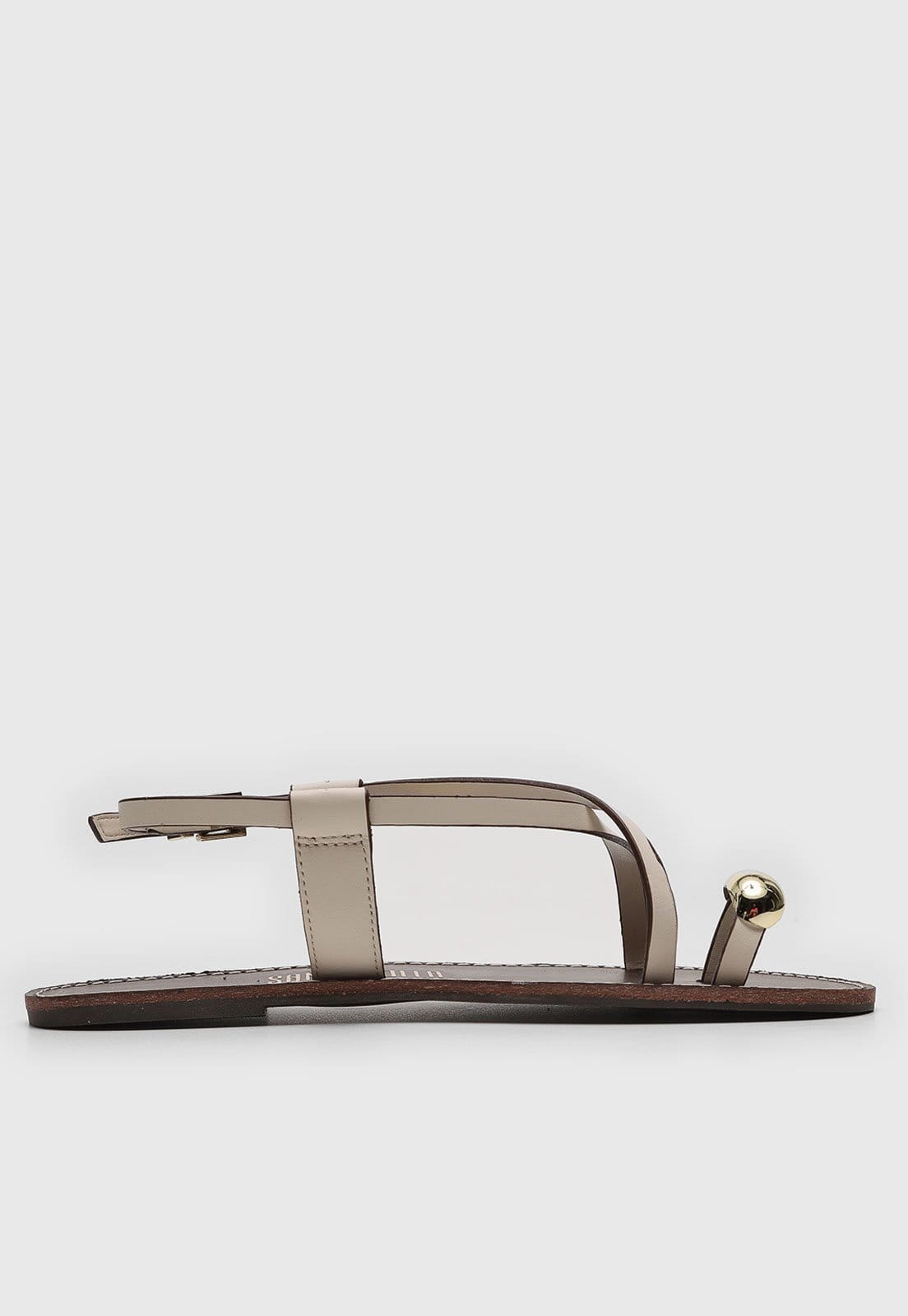 Vista 2 Rasteirinha Santa Lolla Aplicação Off-White Santa Lolla off-white white