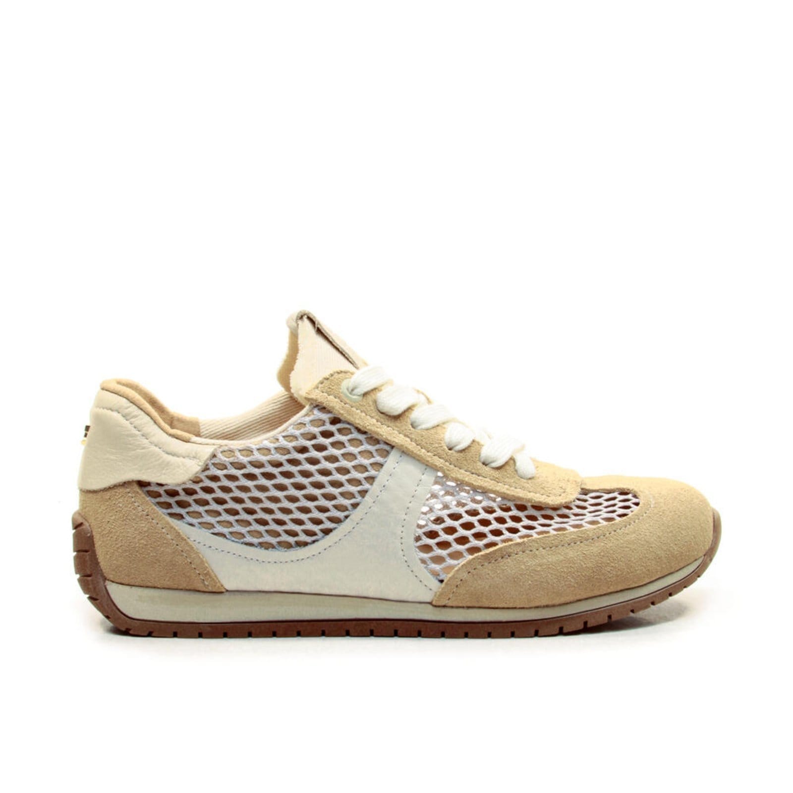 Vista principal Tênis Casual Couro Cecconello 2756001-6 Cecconello bege