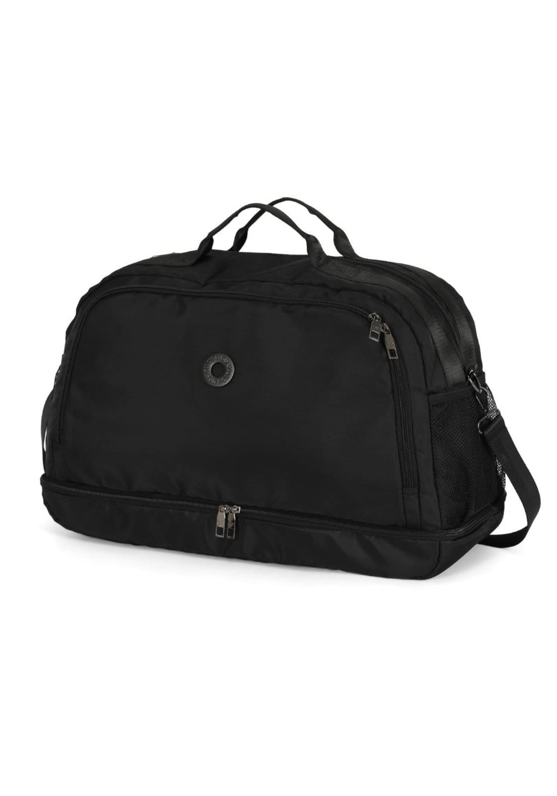 Vista 2 Infantil - Bolsa Duffle Grande Transversal Náilon Esportiva Up4you Up4you preto