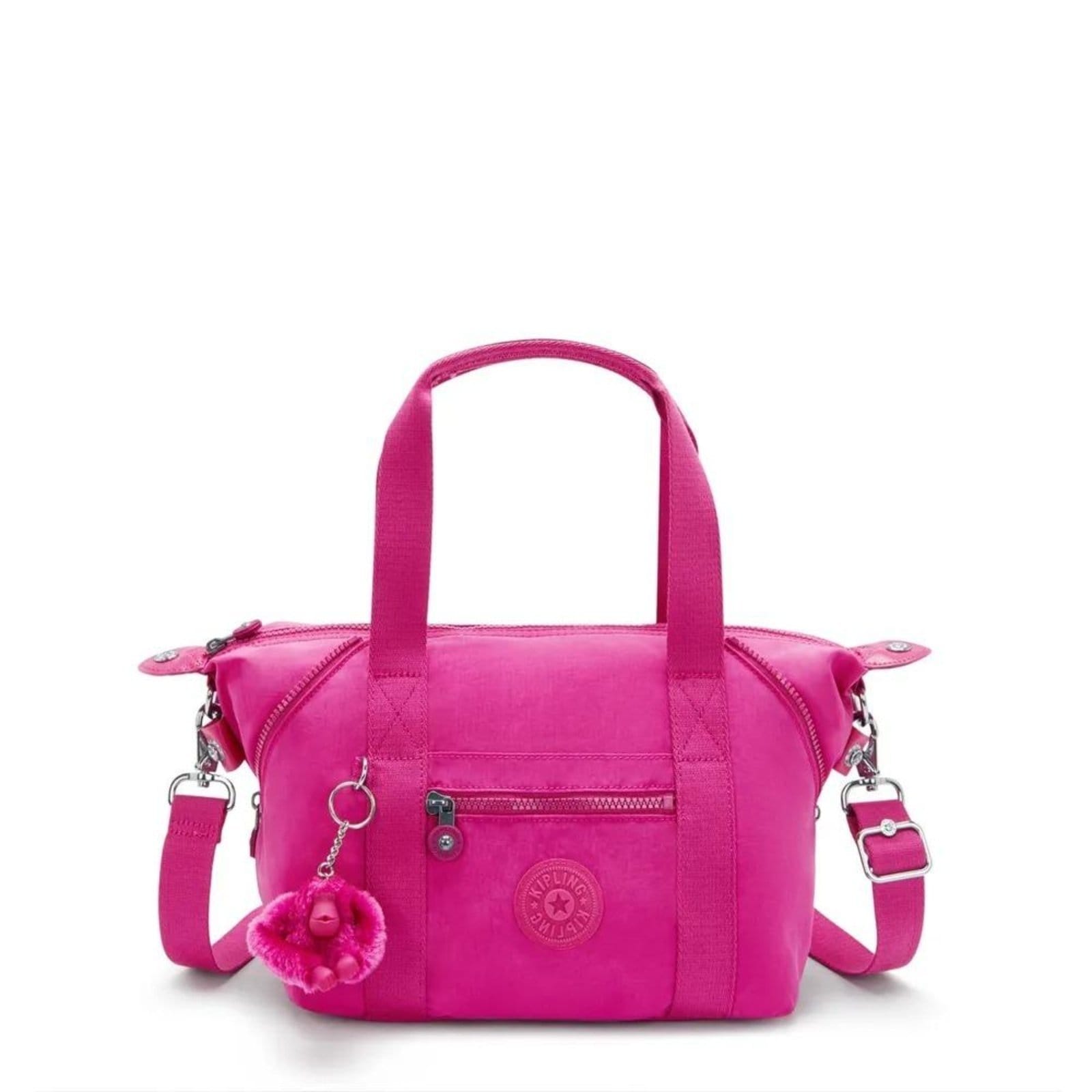 Bolsa Kipling Art Mini Glowing Fuchsia