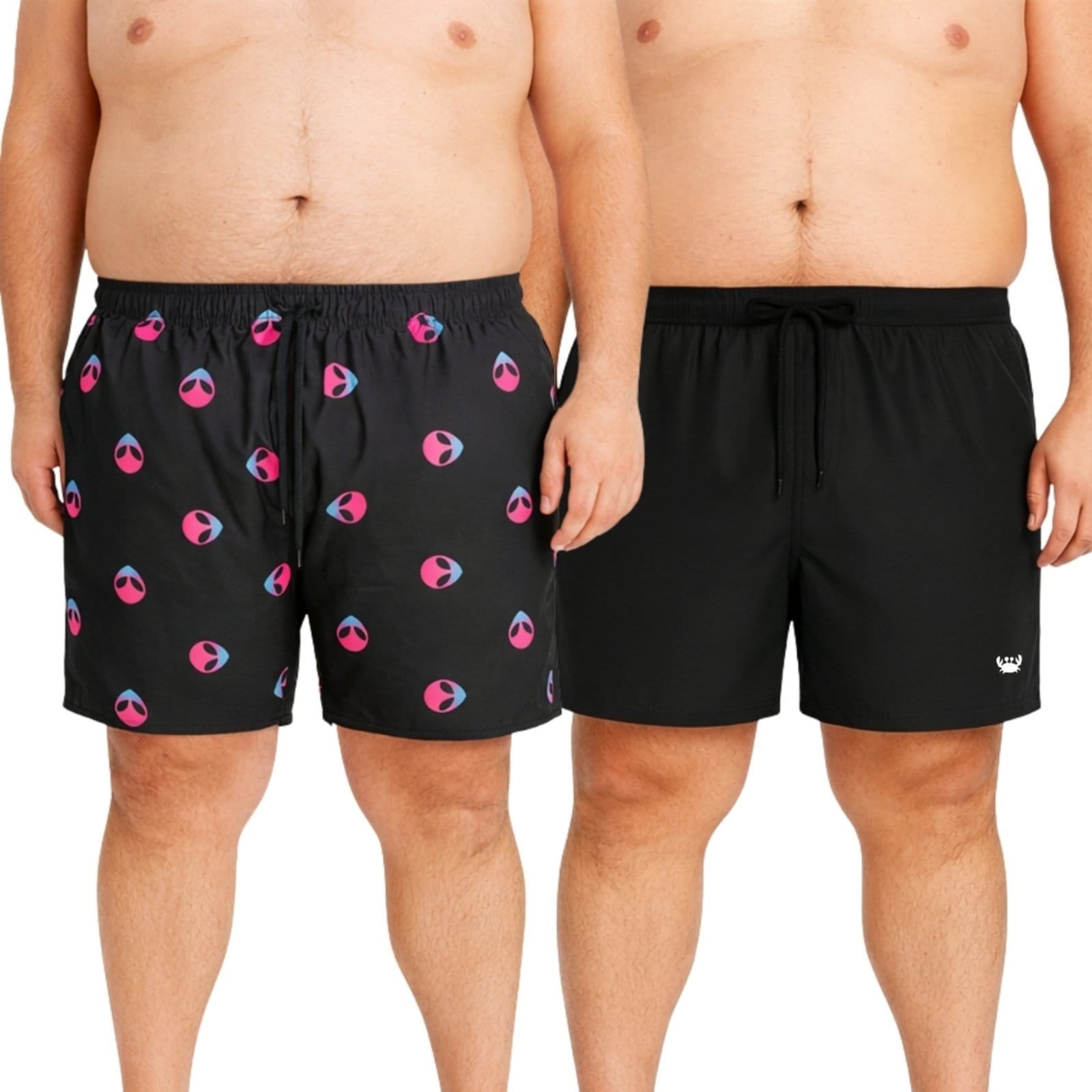 Kit 2 Short Tactel Masculino Plus Size Moda Praia Bermuda