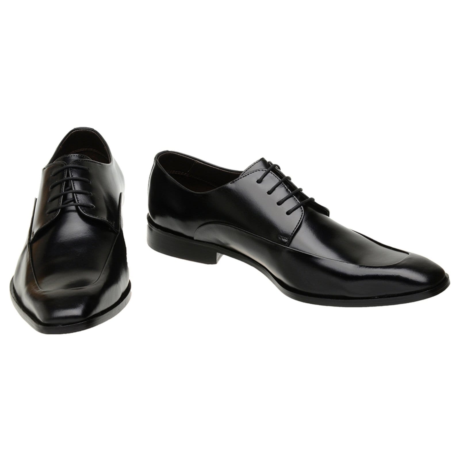 Vista 2 Sapato Masculino Social Malbork Couro Box Liso 043P Malbork preto