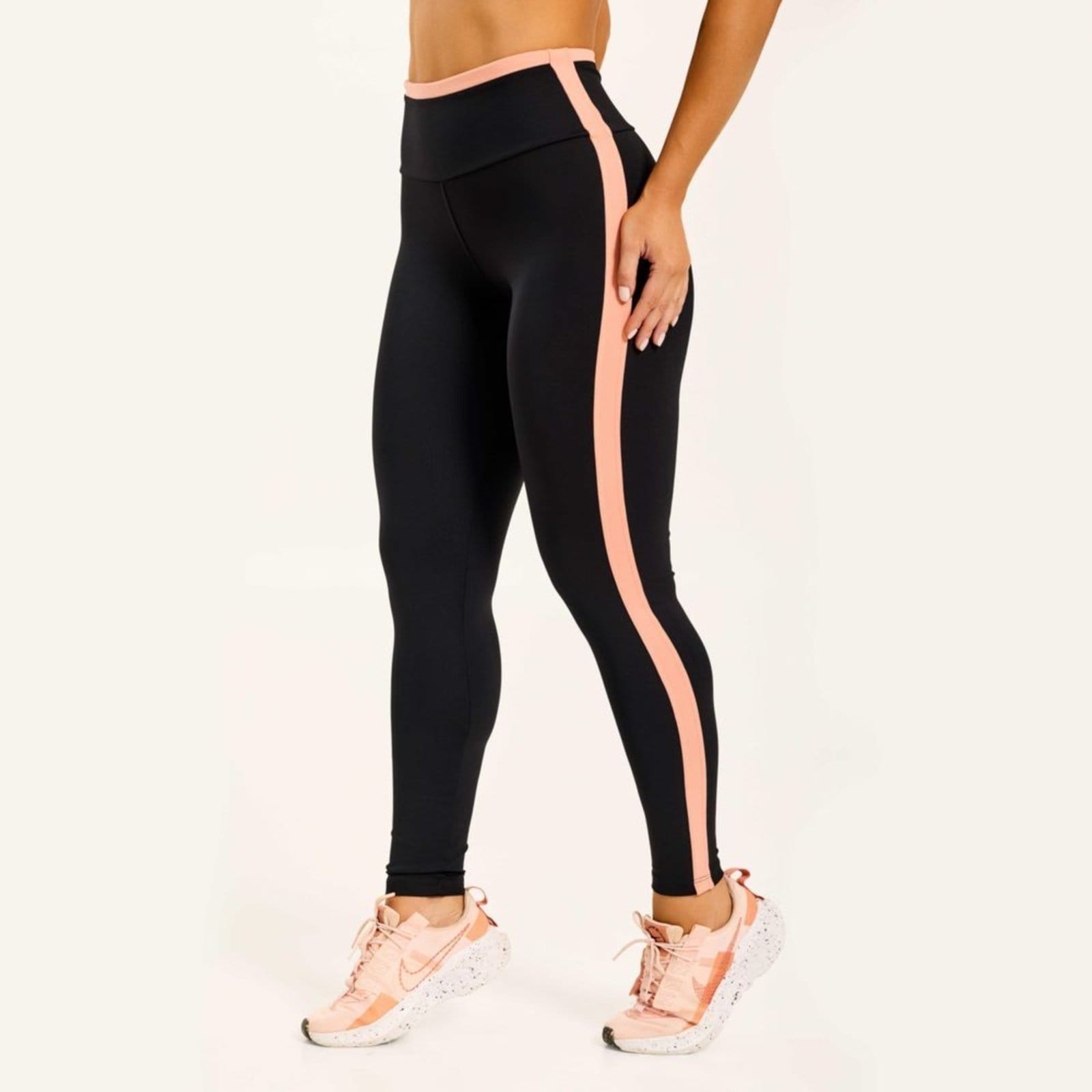 Vista principal Legging Cosmo Poliamida Donna Carioca preto