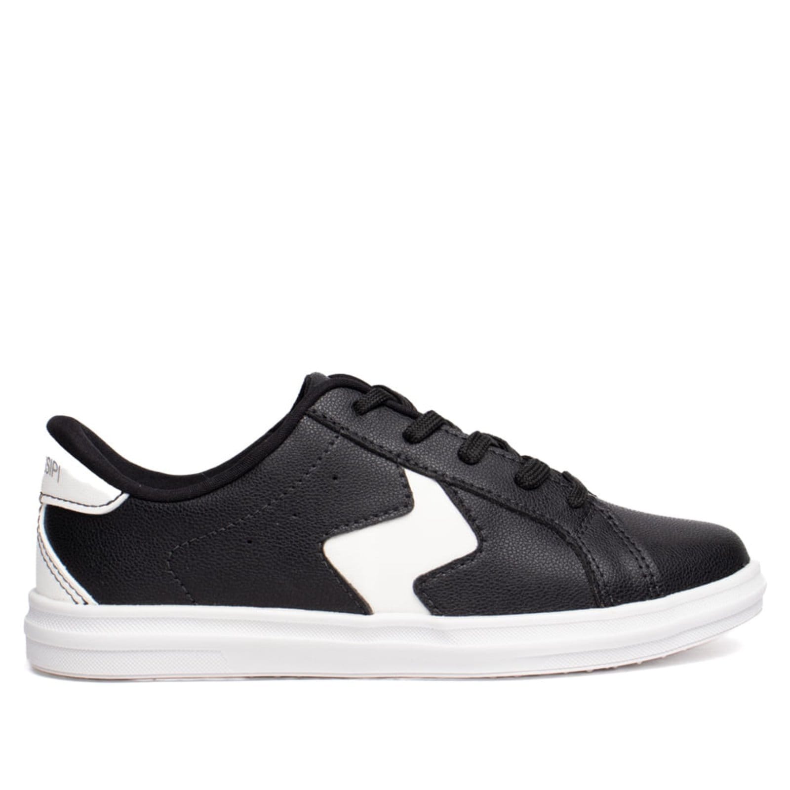 Vista principal Tênis Feminino Mississipi Napa Branco MISSISSIPI preto