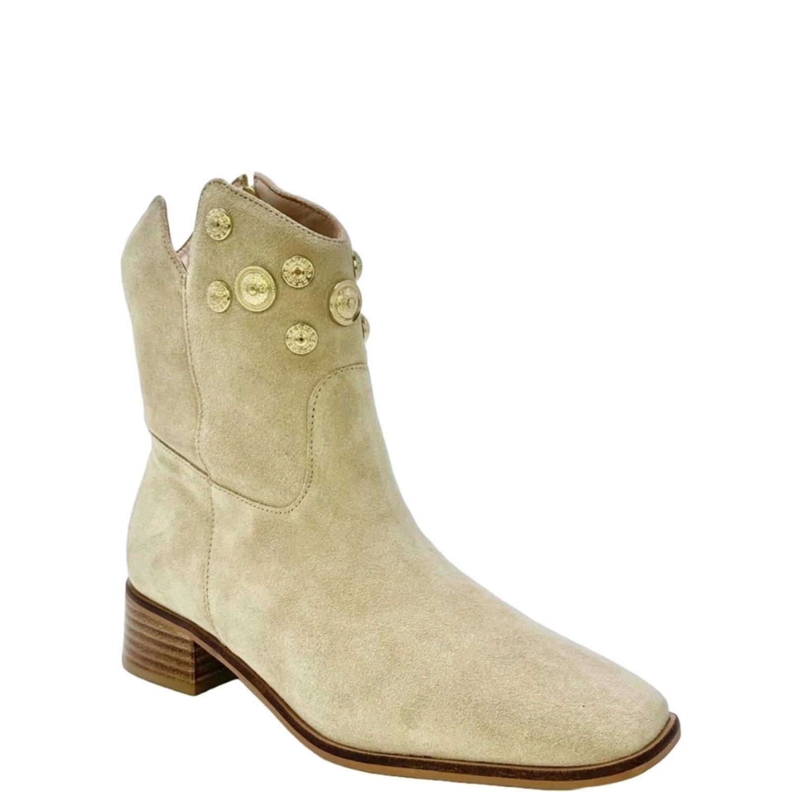 Vista 2 Bota Western Tabita 12174616 Creme Tabita unico