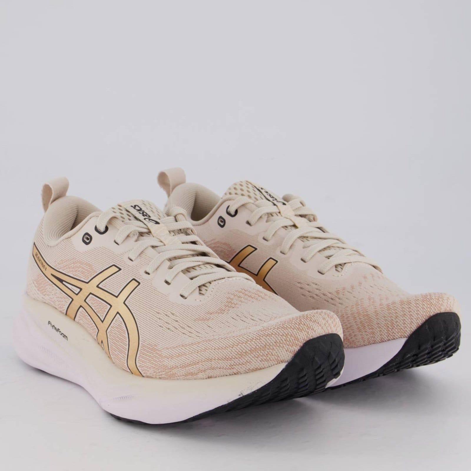 Vista 2 Tênis Asics Gel Electrus 2 Feminino ASICS bege