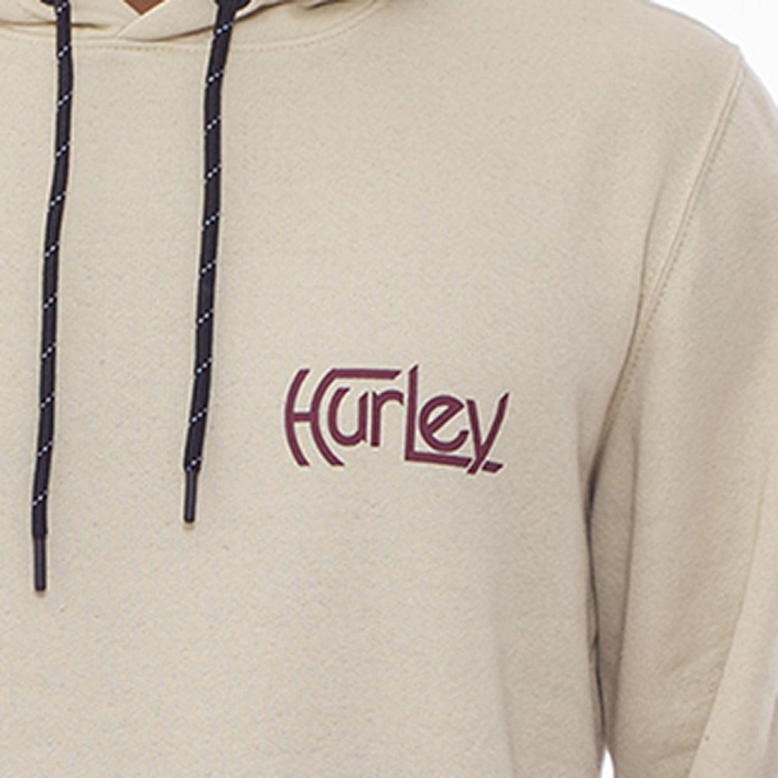 Vista 2 Moletom Hurley Canguru Originals WT24 Masculino Areia hurley bege