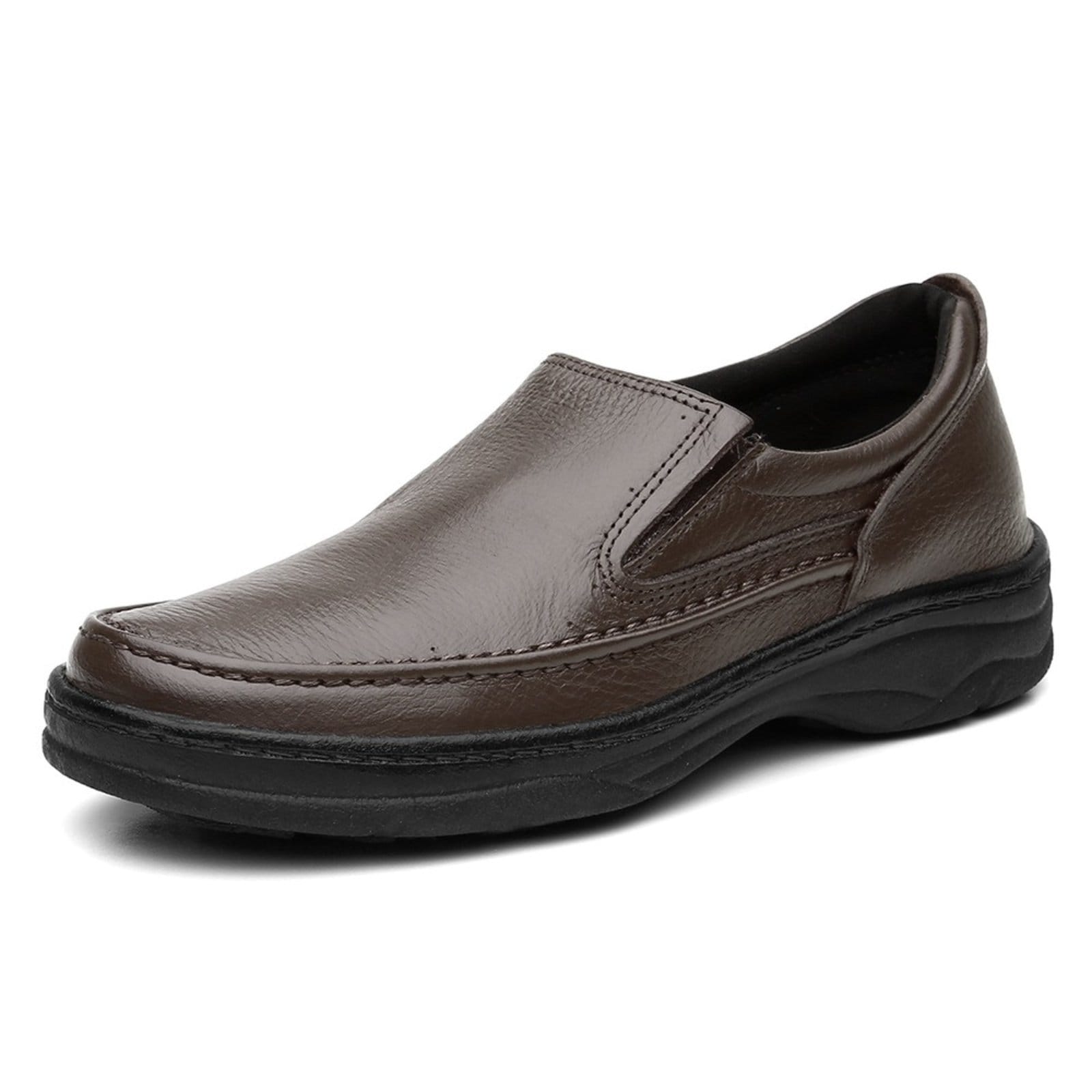 Sapato Social Conforto Ortopédico Couro