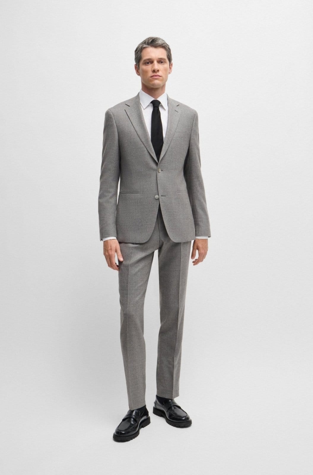 Camisa Slim De Algodão Italiano Com Monogramas - 2