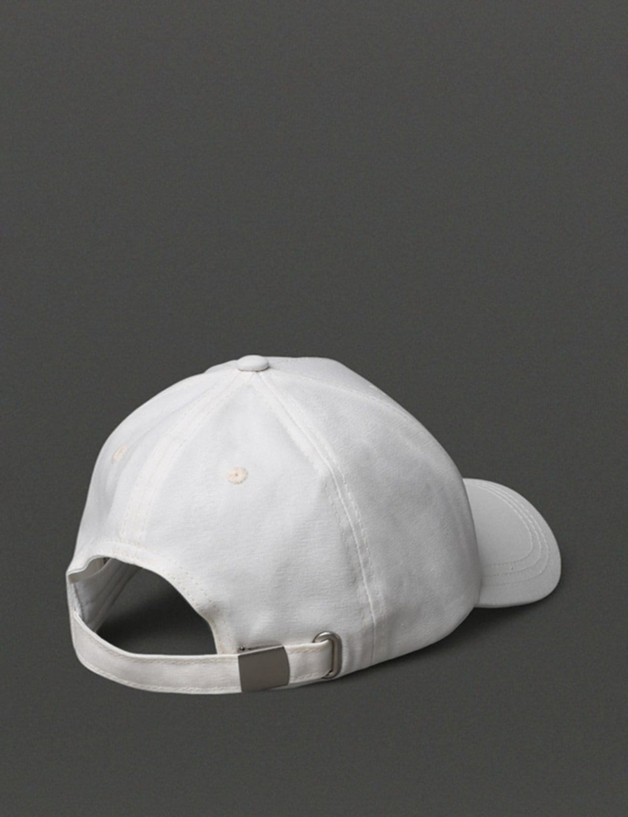 Vista 2 Boné Feminino 5 Gomos Embossed Calvin Klein Jeans - Off White Calvin Klein Jeans off-white white