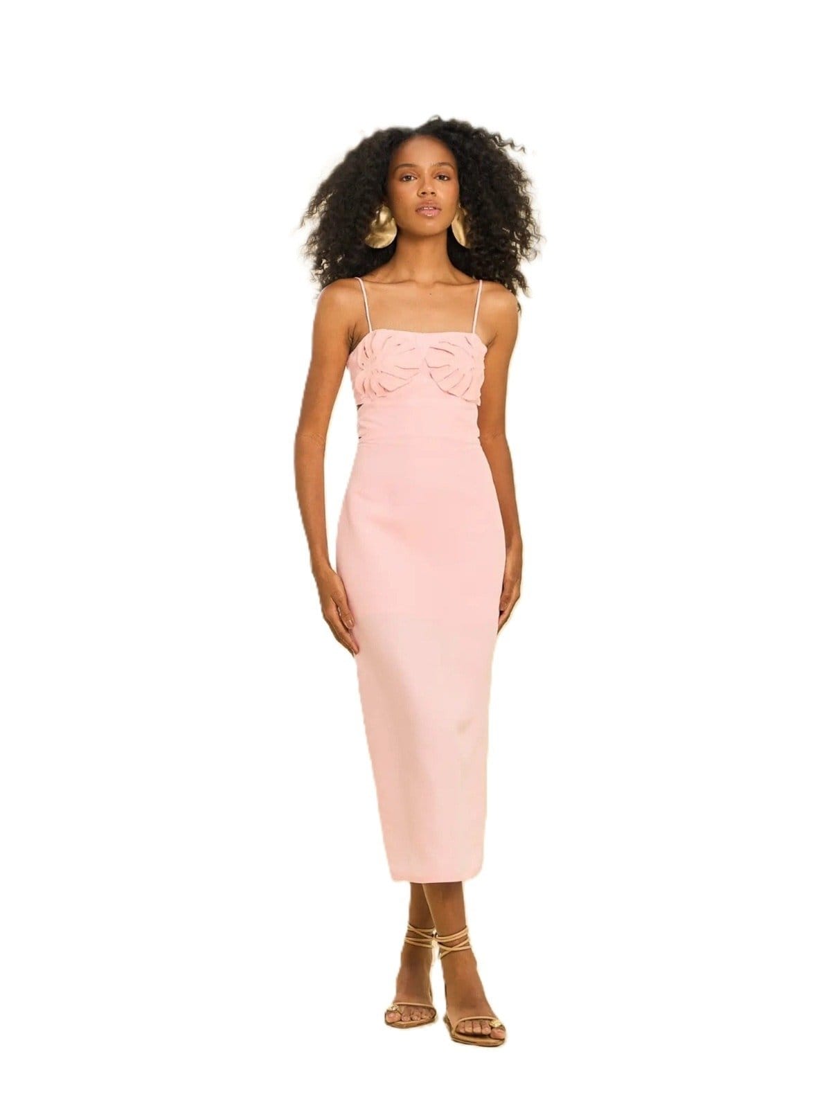 Vestido Open Linho Bordado Petala