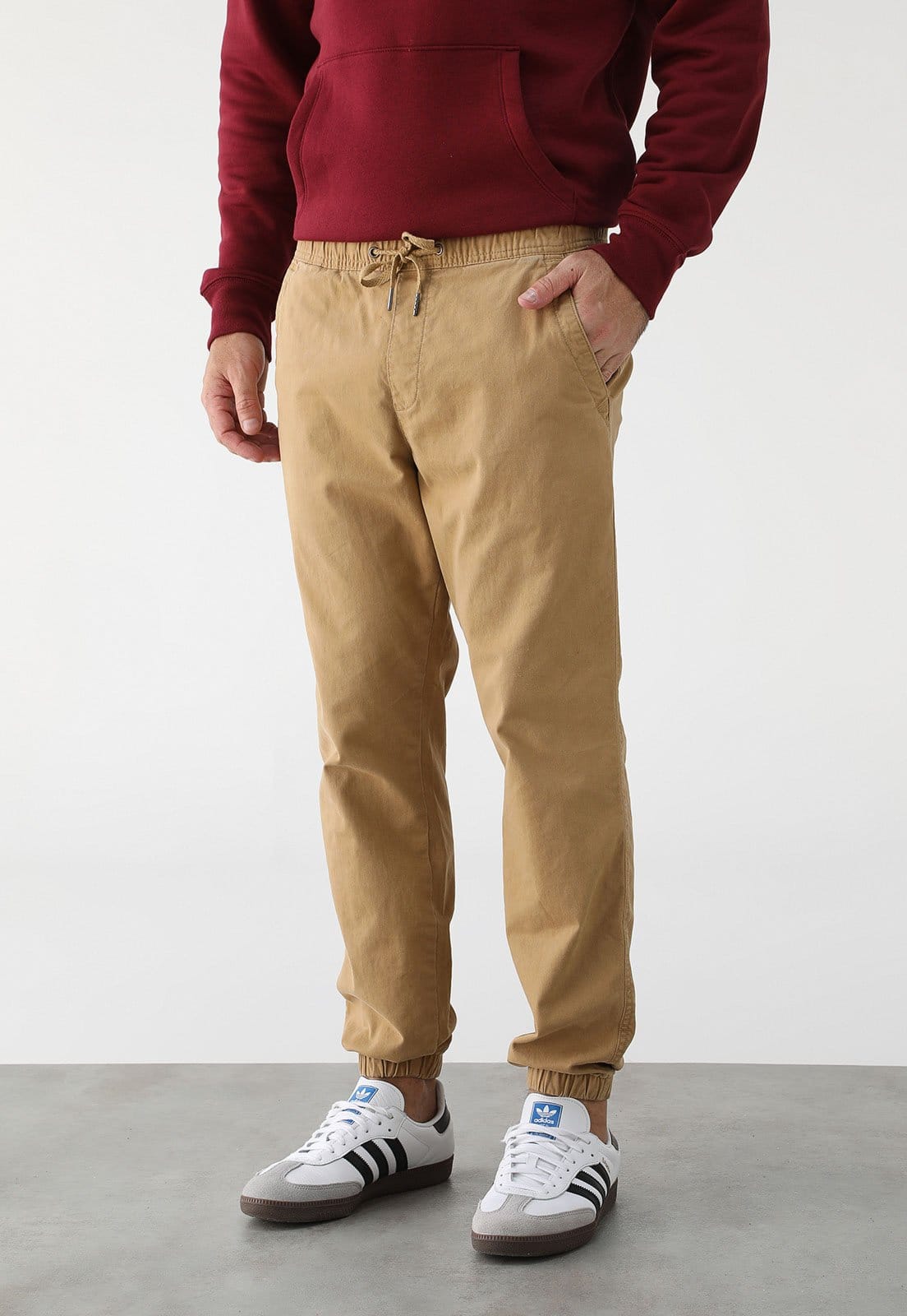 Calça Sarja GAP Jogger Fall Acorn