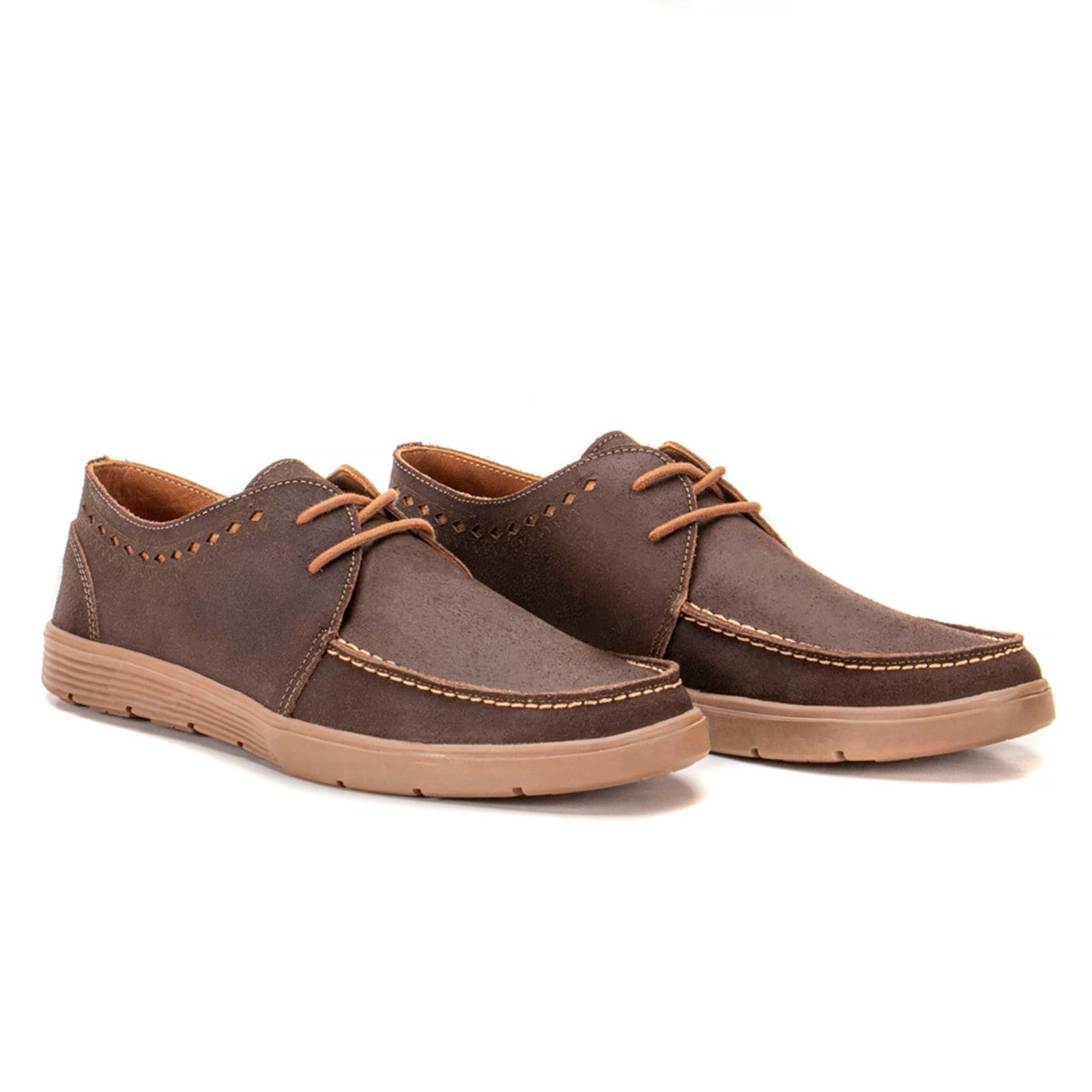 Sapato Dockside Alfa Masculino Em Couro Resinado - 2