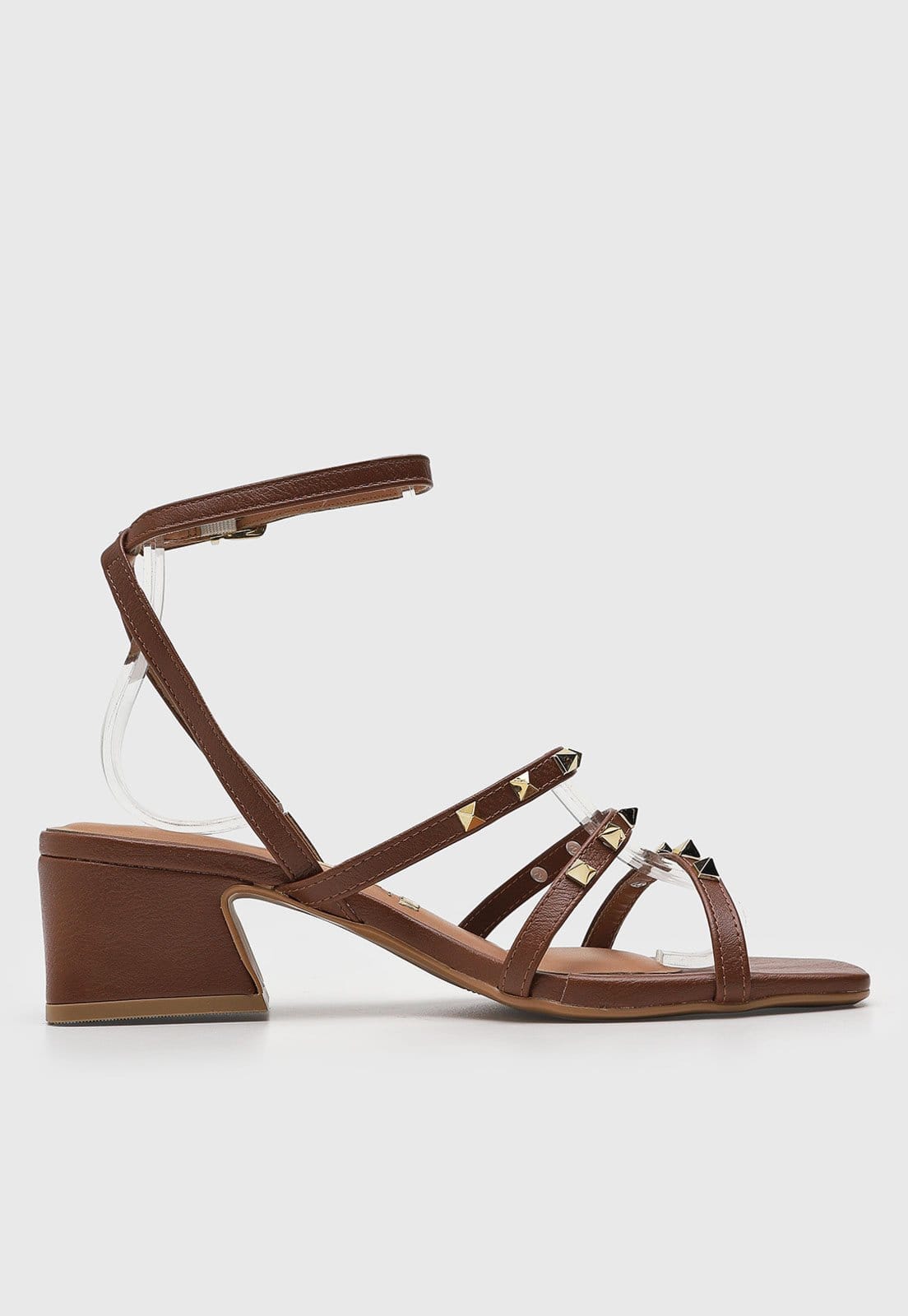 Vista 2 Sandália Feminina Vizzano Spikes VIZZANO marrom