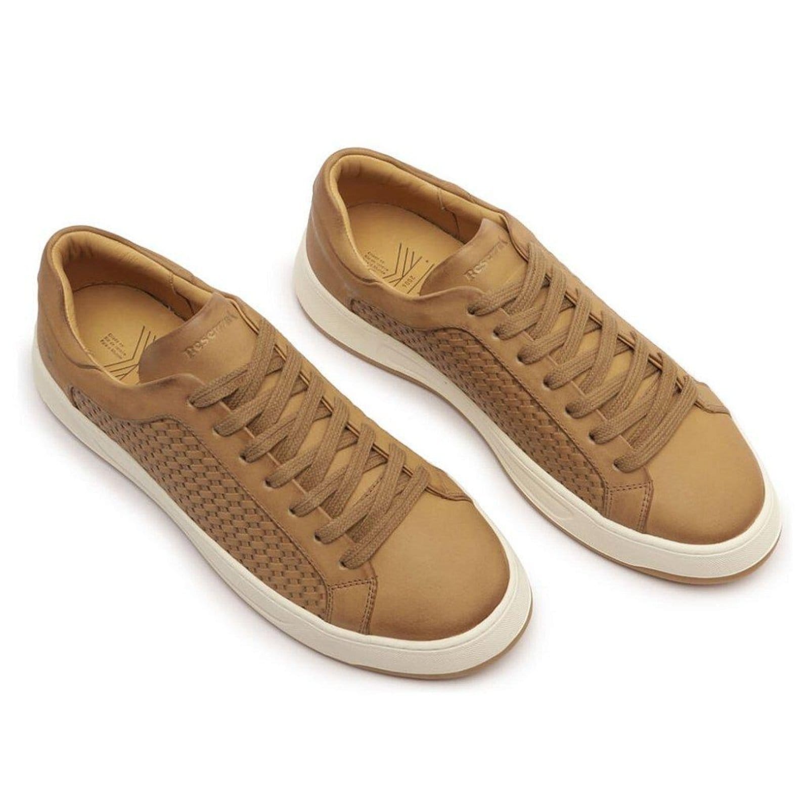 Vista 2 Tênis Masculino Reserva Easy Tresse Casual Marrom Claro RESERVA GO caramelo
