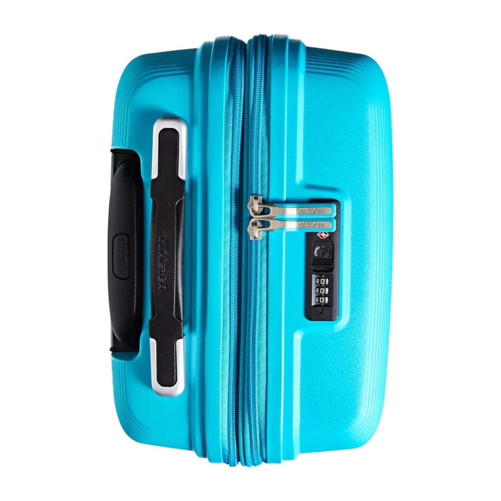Vista 2 Mala De Viagem Pequena American Tourister Linex Azul American Tourister incolor azul