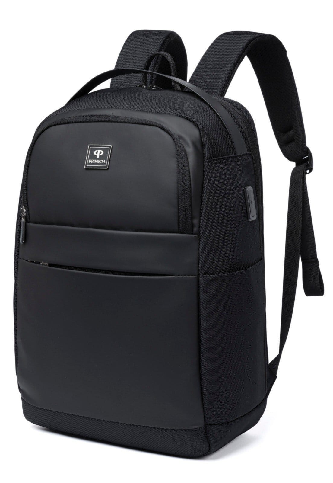 Vista 2 Mochila Primicia Executiva Resistente Faculdade Grande Primicia preto