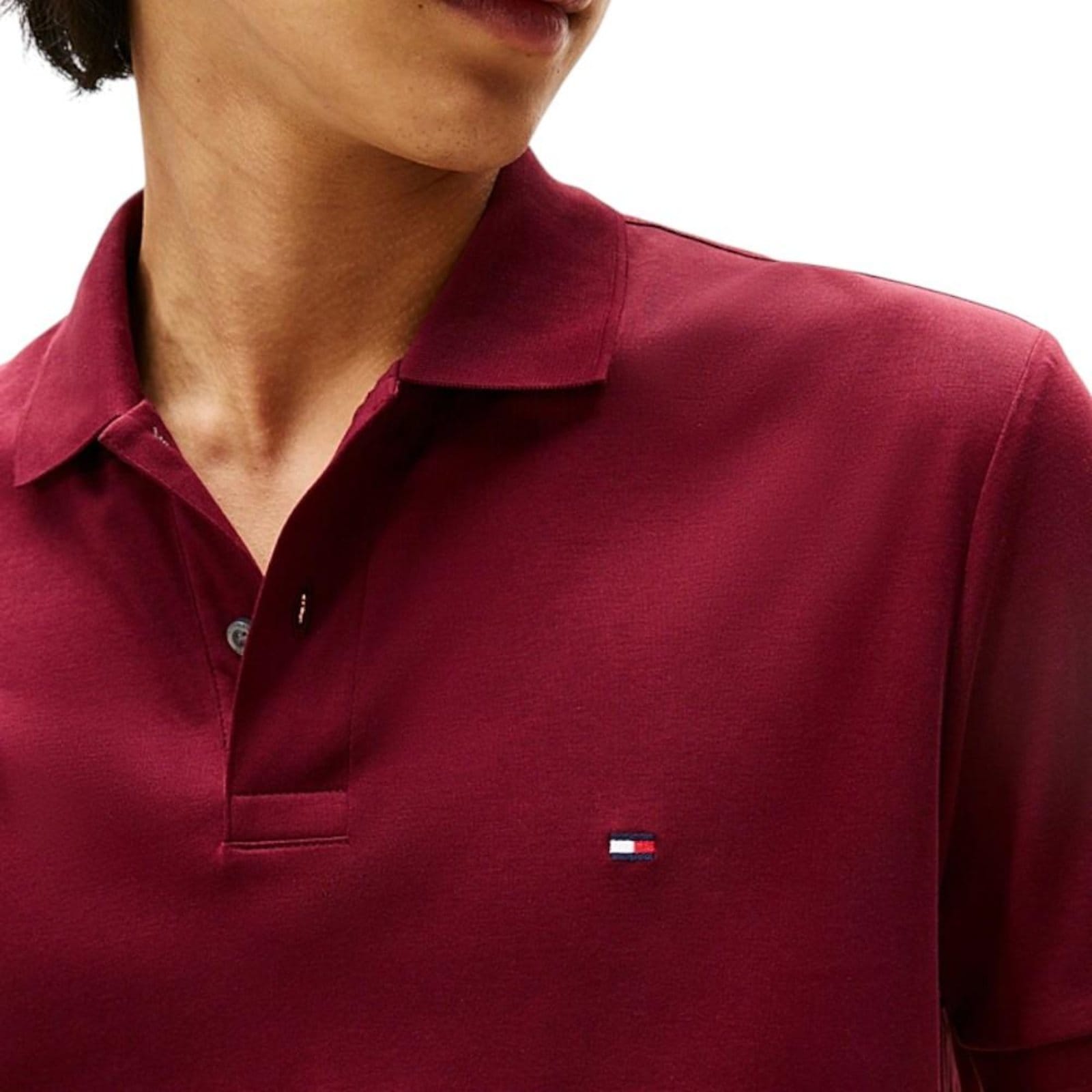 Camisa Polo Tommy Hilfiger Liquid Cotton Reg SE Masculino