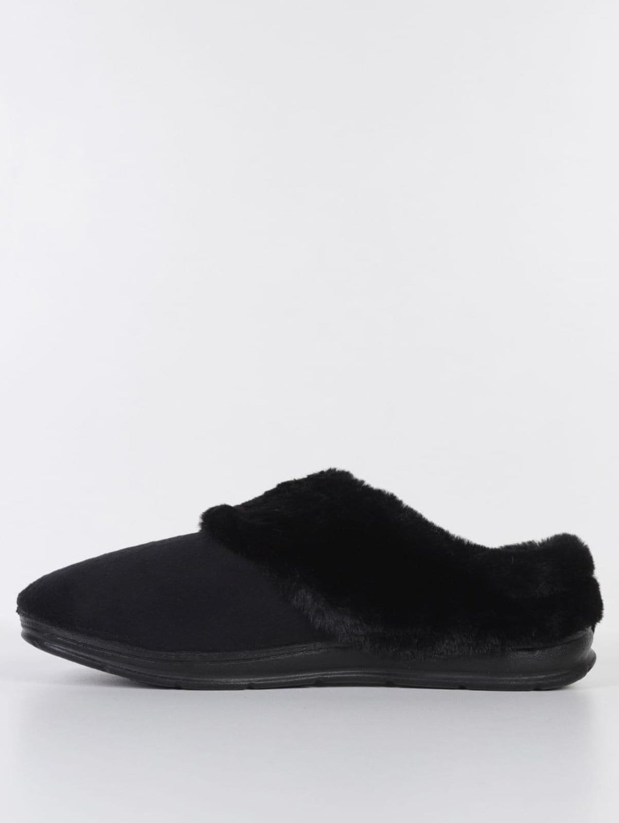 Vista 2 Pantufa Slip Pegada Masculina PEGADA preto