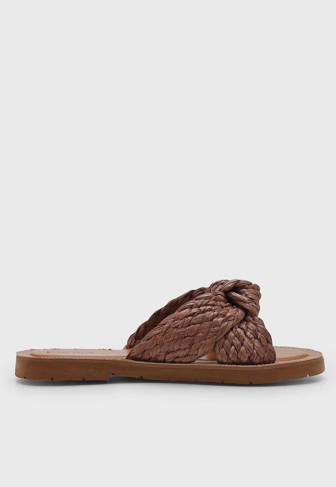 Vista 2 Rasteira Feminina Santa Lolla Tramada Santa Lolla marrom