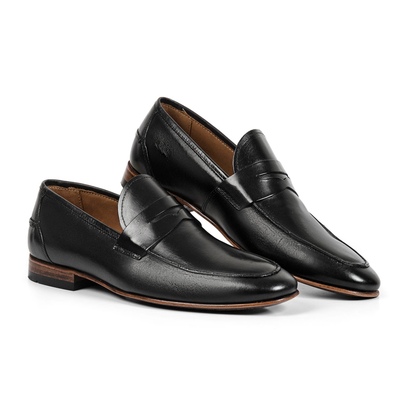 Sapato Masculino Veritimo Mocassim Sola De Couro Social Gravata Derby Conforto