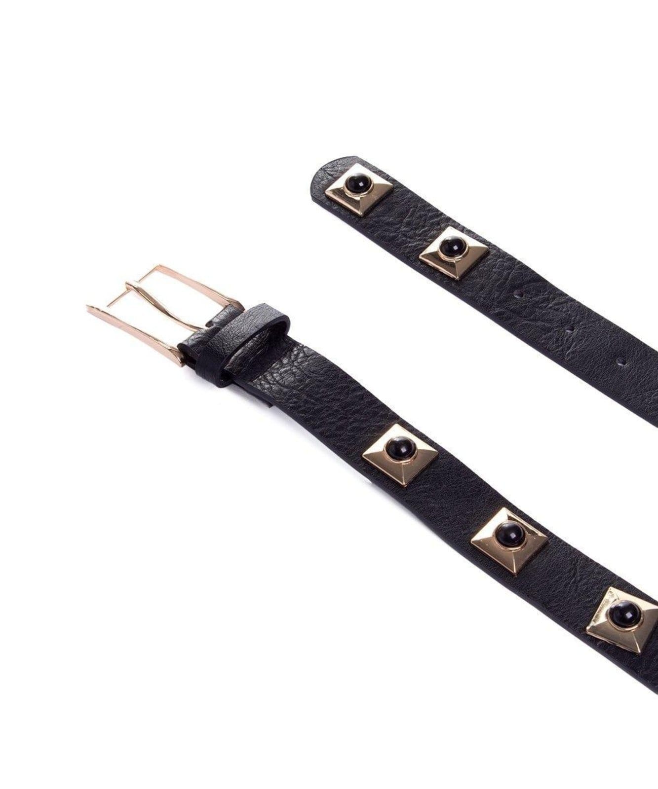 Vista 2 Cinto Feminino Pixolé Preto Pixolé incolor