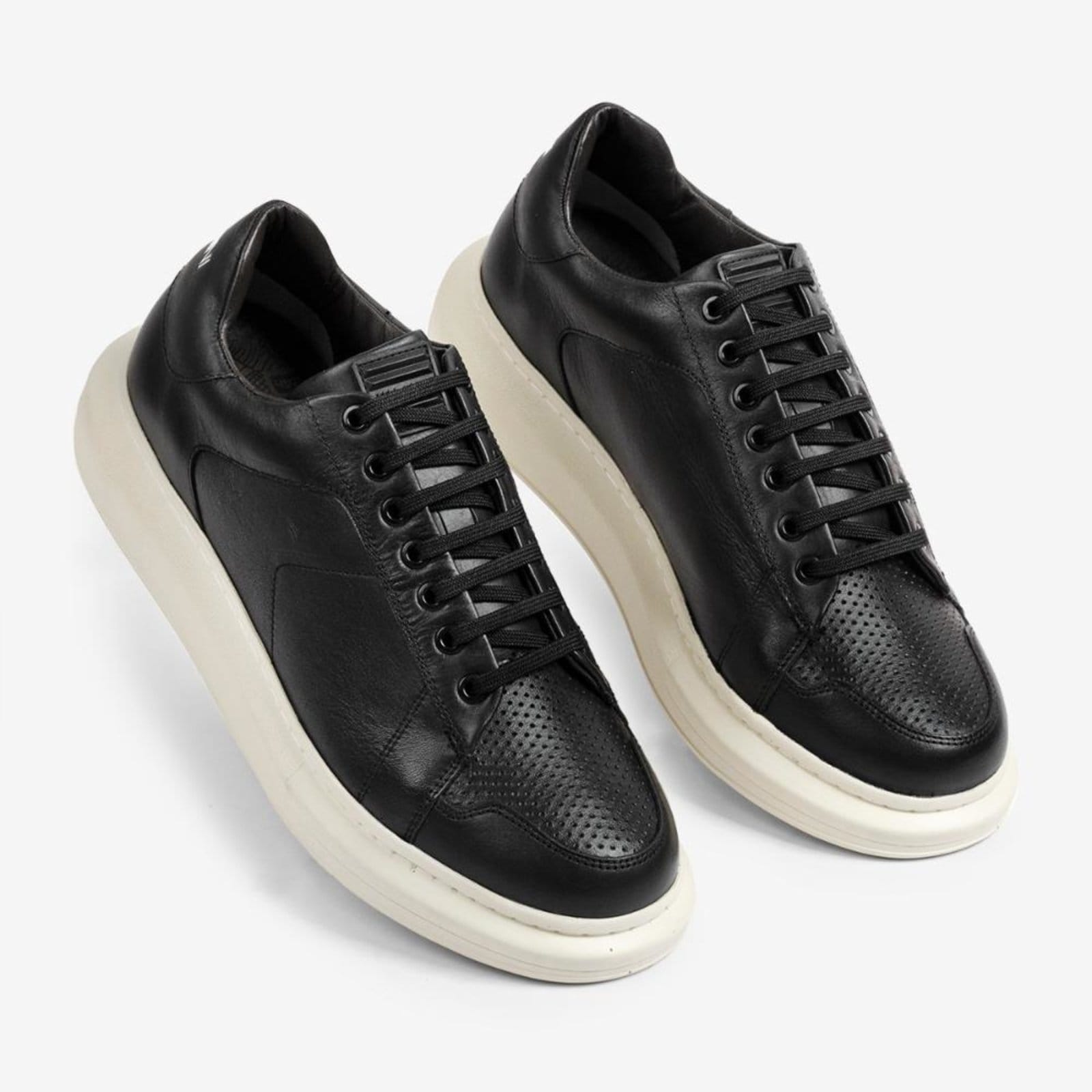 Vista 2 Tênis Couro Casual Ferracini Masculino Impulse 7613-570A FERRACINI preto