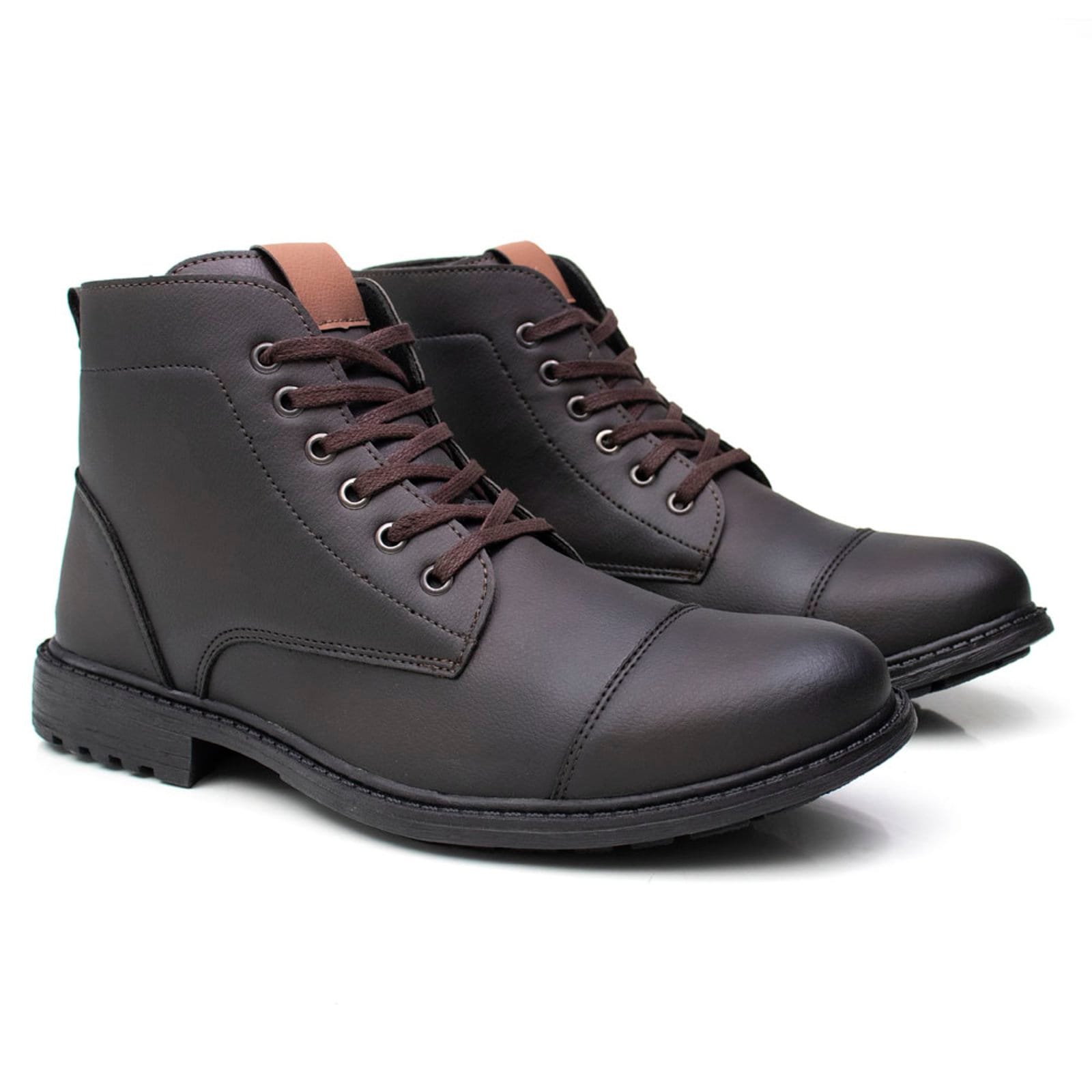 Bota Coturno Casual Cano Curto Masculino Nine4 Macio Confortável