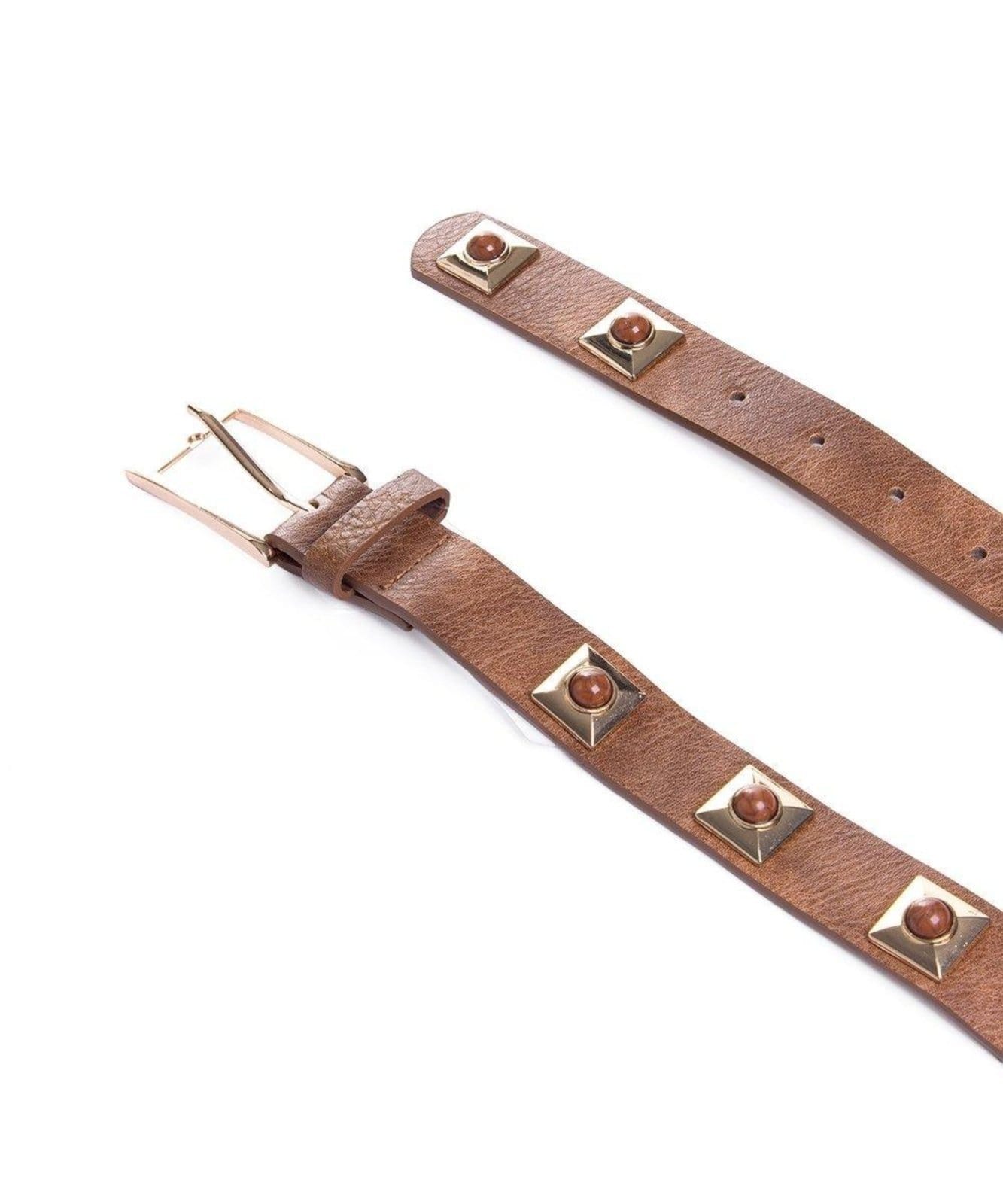 Vista 2 Cinto Feminino Pixolé Caramelo Pixolé incolor