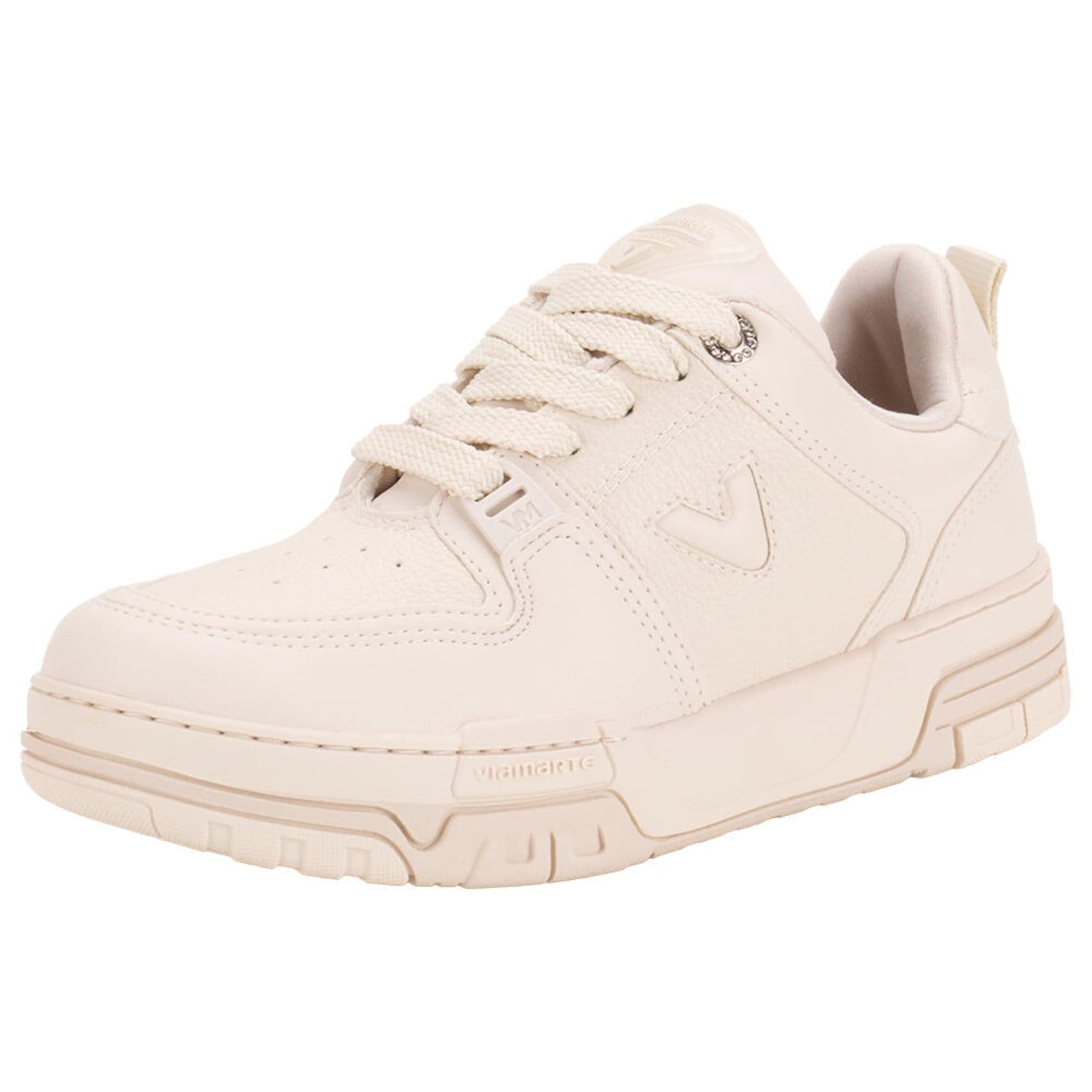 Vista principal Tênis Feminino Casual Via Marte 218001 5832180 VIA MARTE bege