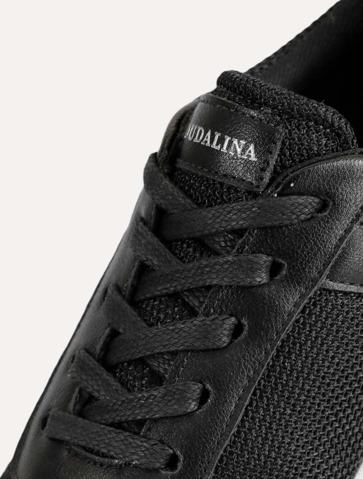 Vista 2 Tênis Dudalina Masculino SL Textil Sheepsky Dudalina preto