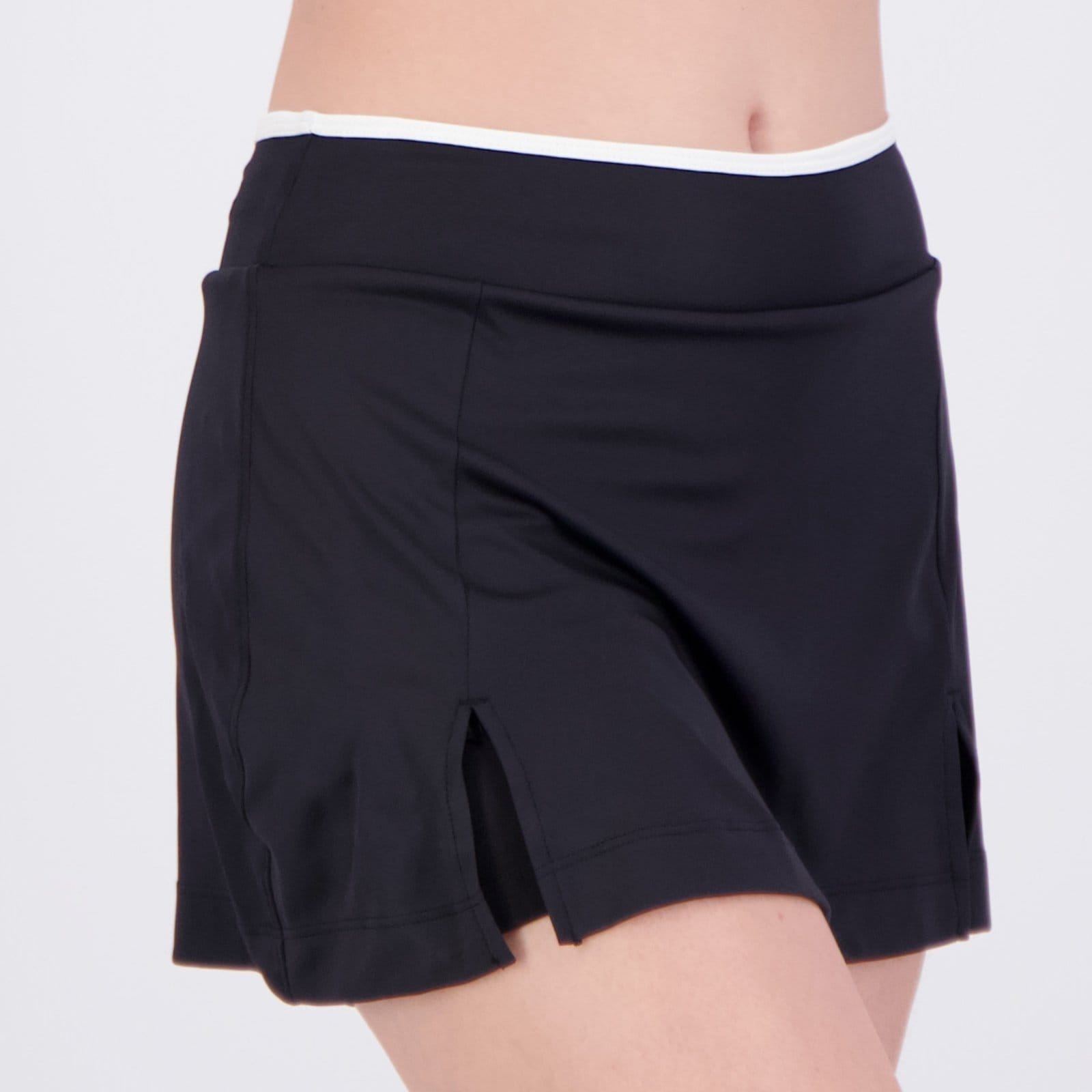 Vista 2 Shorts Saia Fila Regular Tennis Sports Club Feminino Fila preto