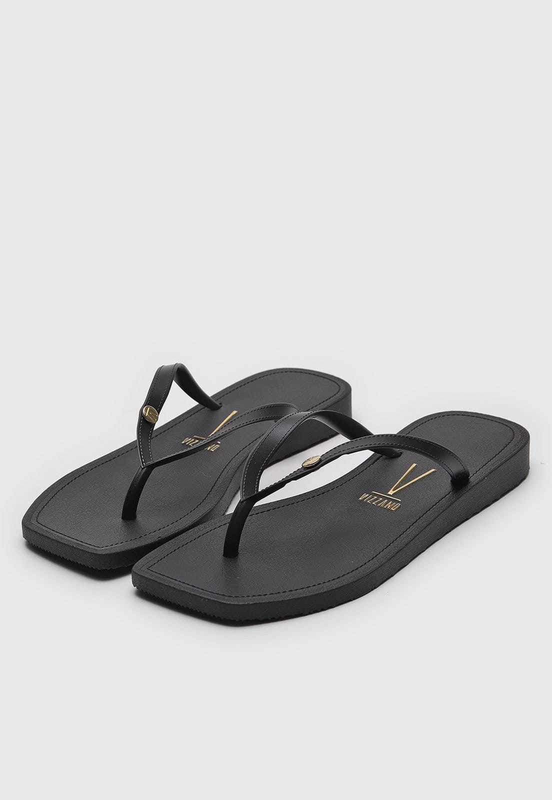 Vista 2 Chinelo Vizzano De Dedo VIZZANO preto