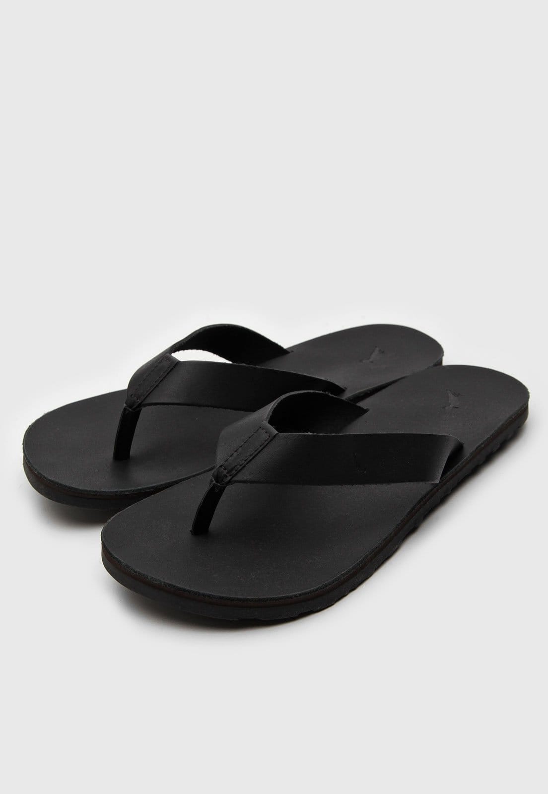 Vista 2 Chinelo Reserva Tiras Médias Reserva preto