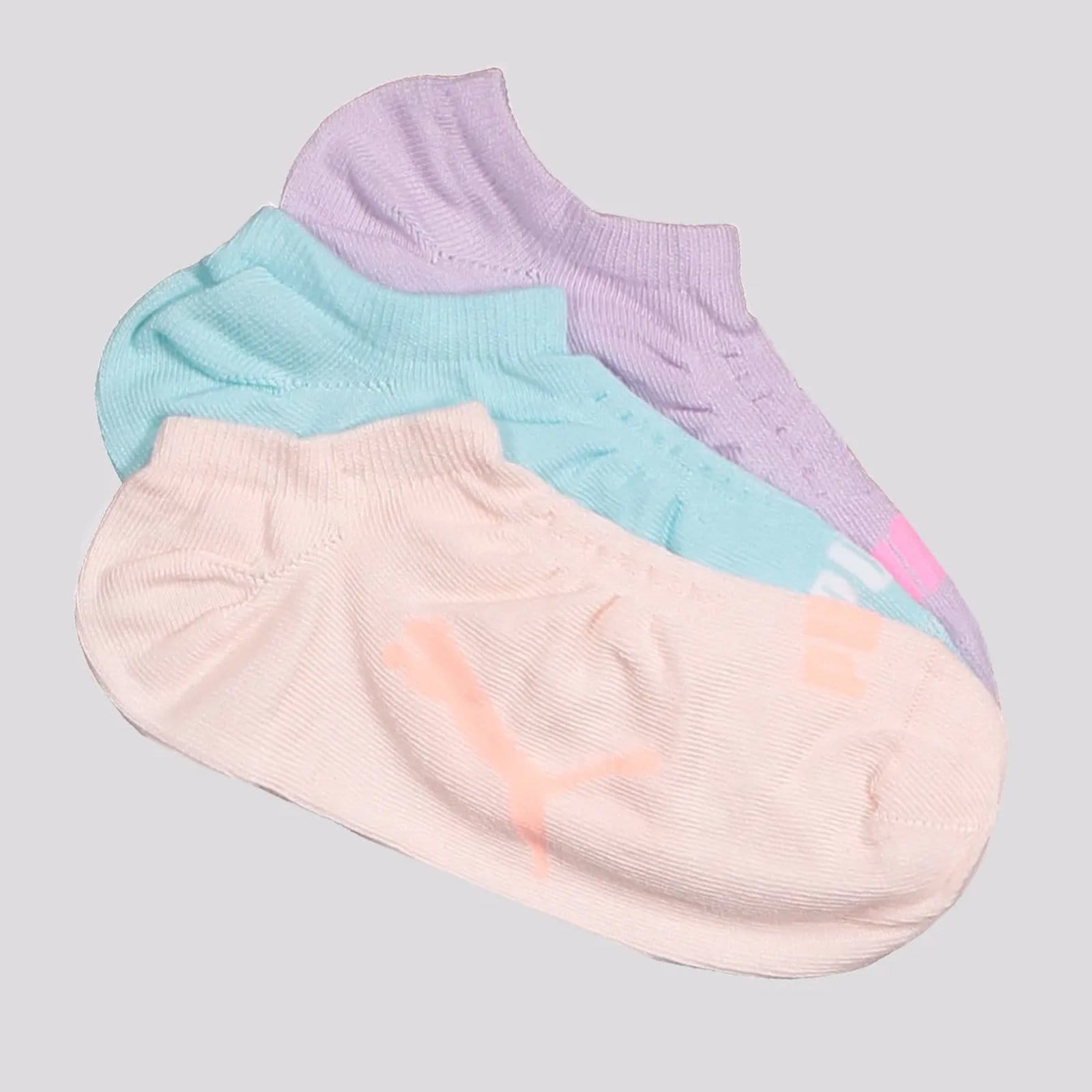 Kit Meia Puma Sapatilha 9 Pares Feminina Lilás - 2