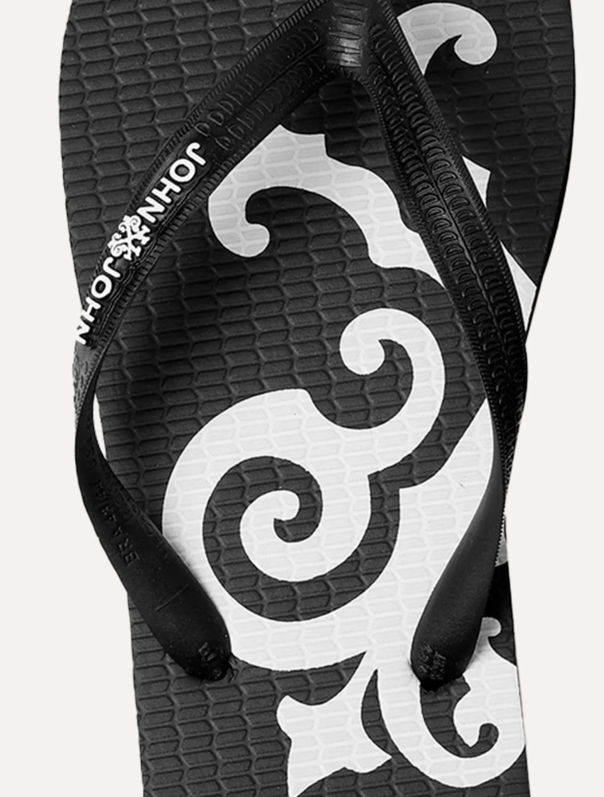 Vista 2 Chinelo John John Masculino Classic Logo John John preto