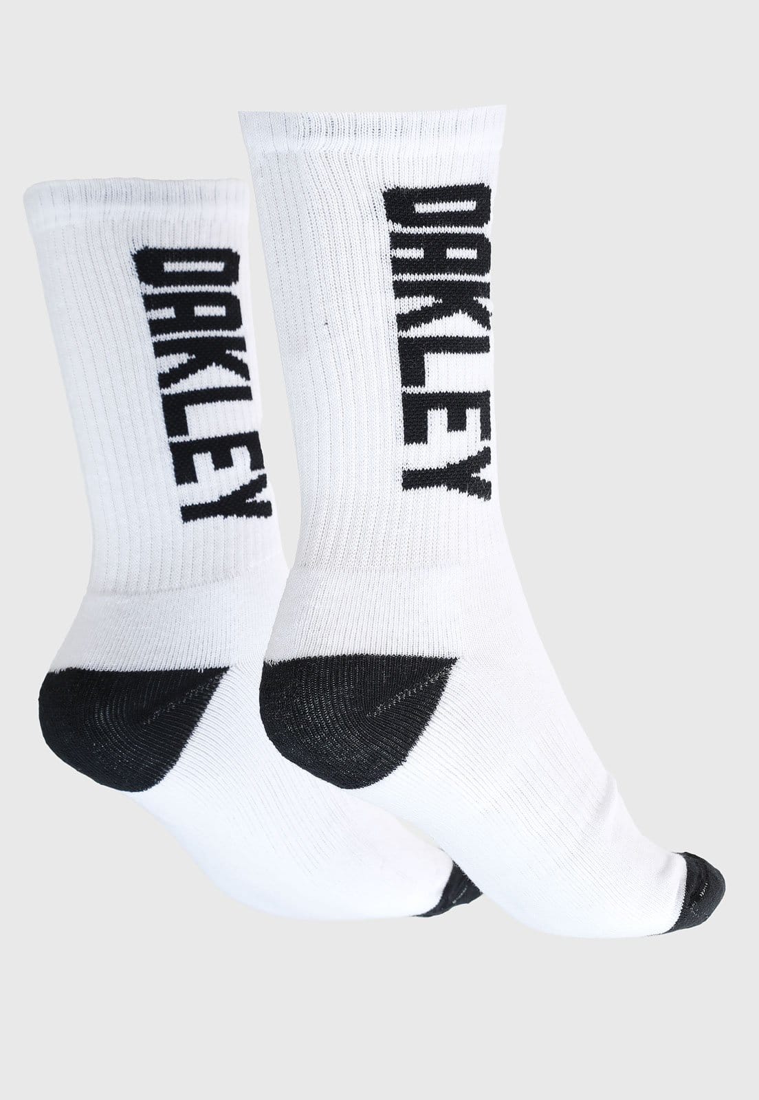 Vista 2 Meia Oakley Cano Médio Urban Crew Sock Branca Oakley branco