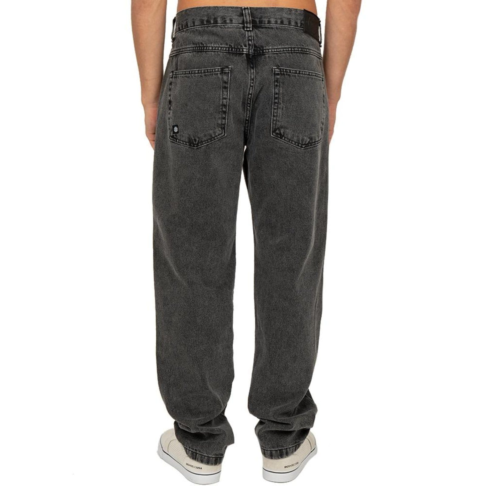 Vista 2 Calça Element Jeans Wide Denim SM26 Masculina Preto Element preto denim