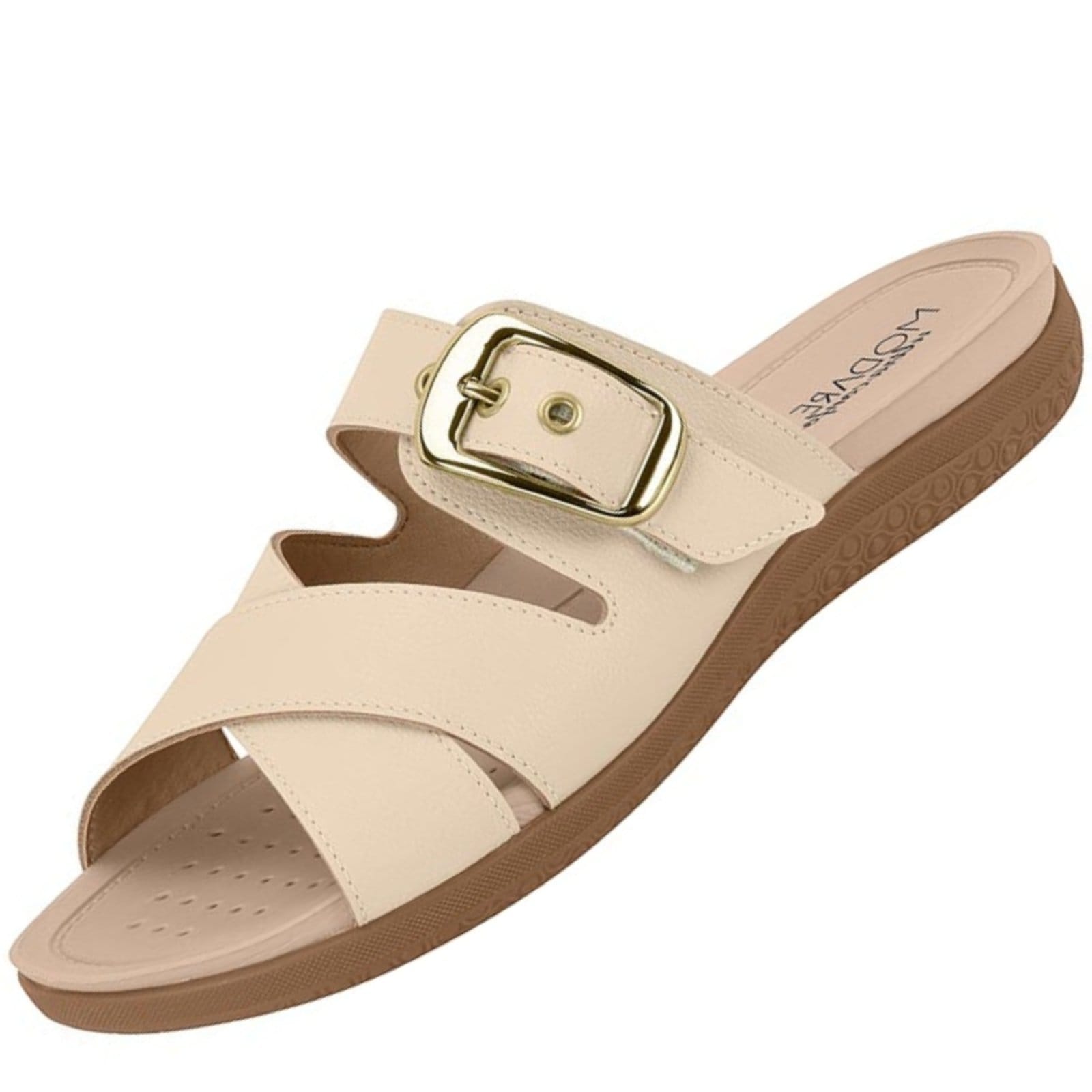 Vista 2 Chinelo Modare 7125.259 Feminino BR SPORTS bege