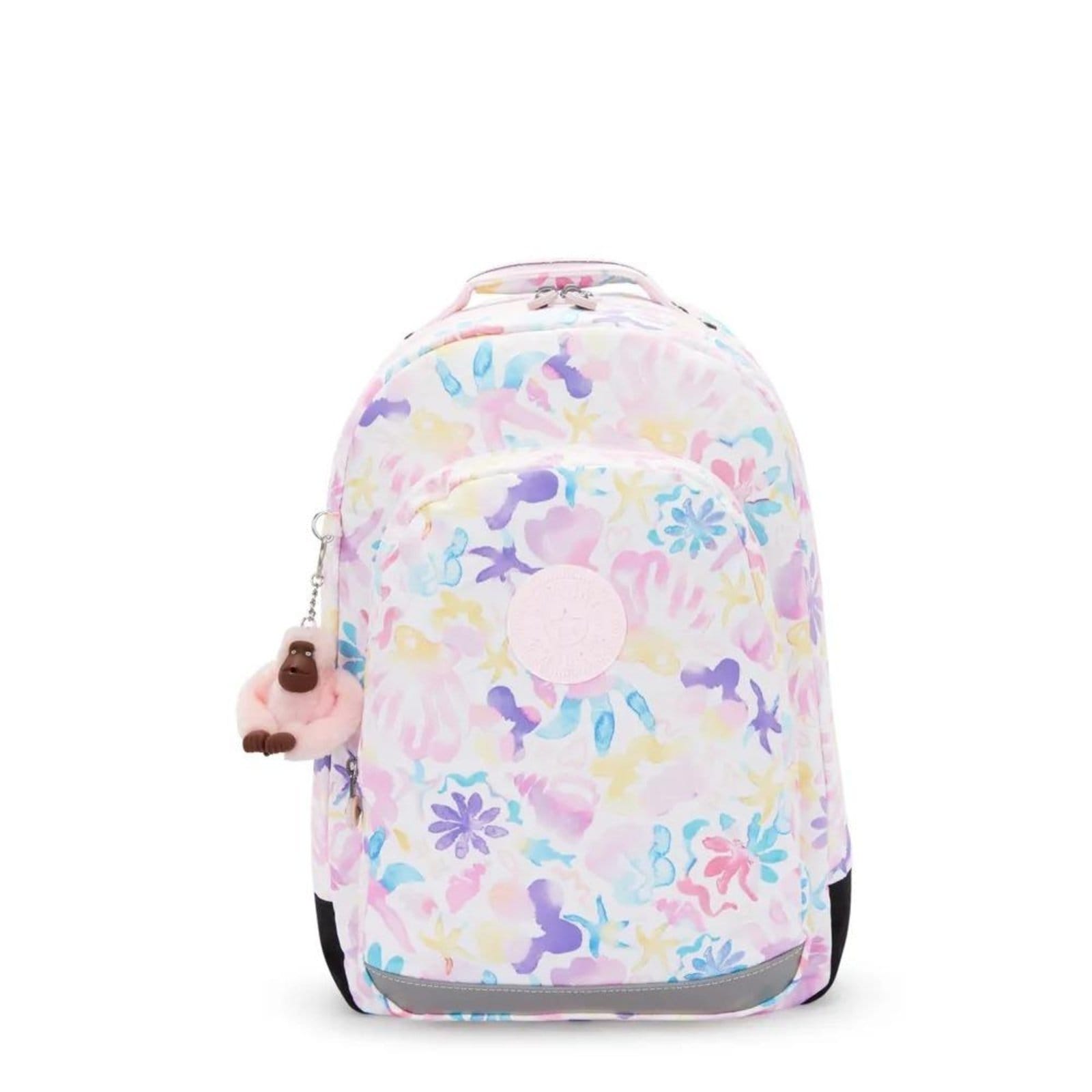 Vista principal Mochila Kipling Class Room Aqua Sea Kipling rosa aqua