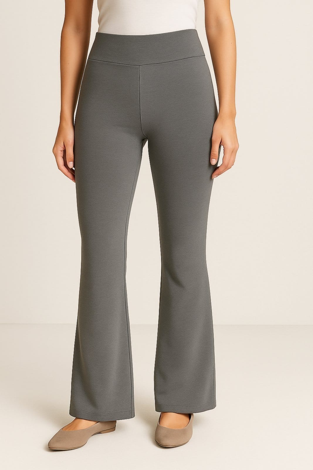 Calça Flare Bailarina D Bell Outlet Fashion Básica