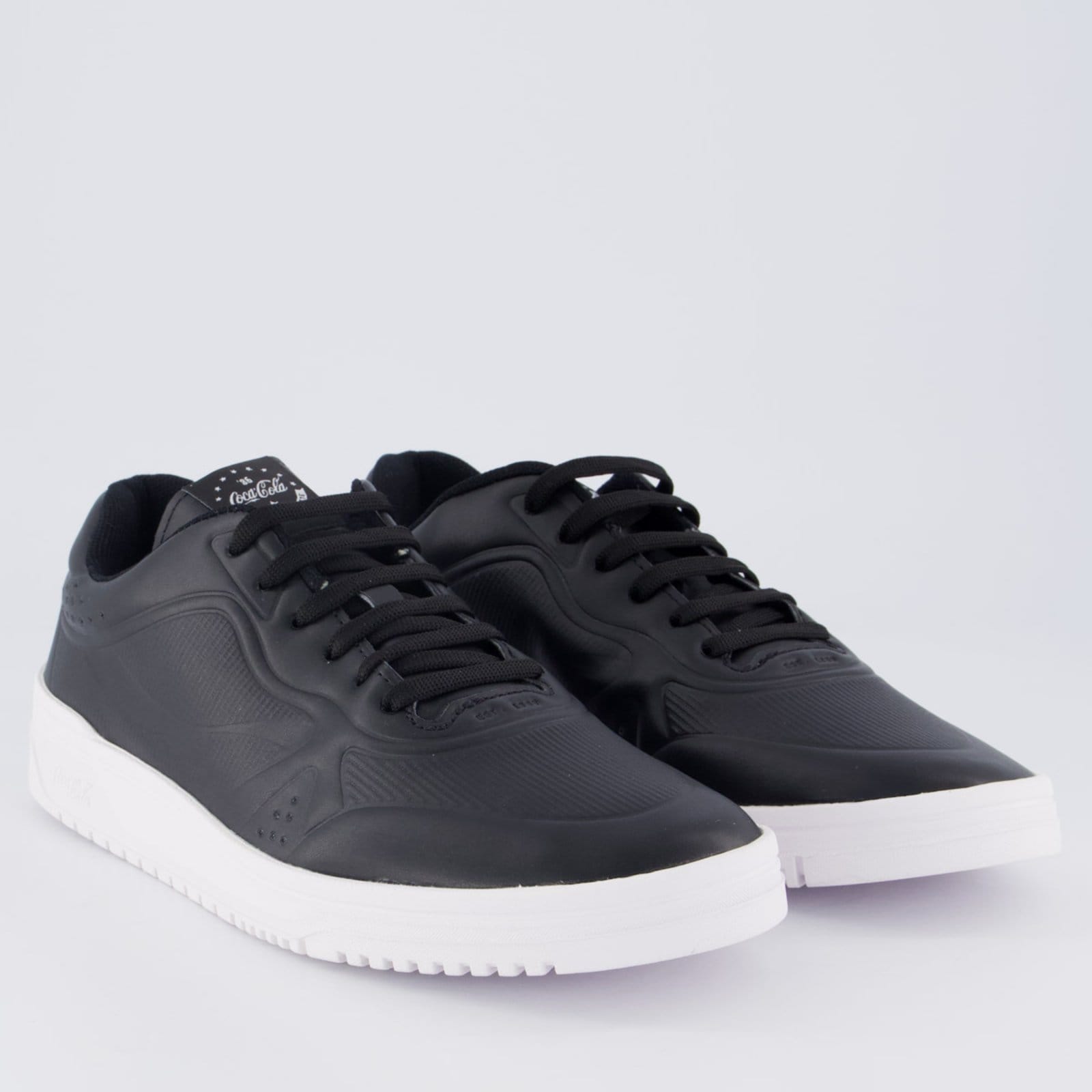 Vista 2 Tênis Coca Cola March Stay Coca-Cola branco