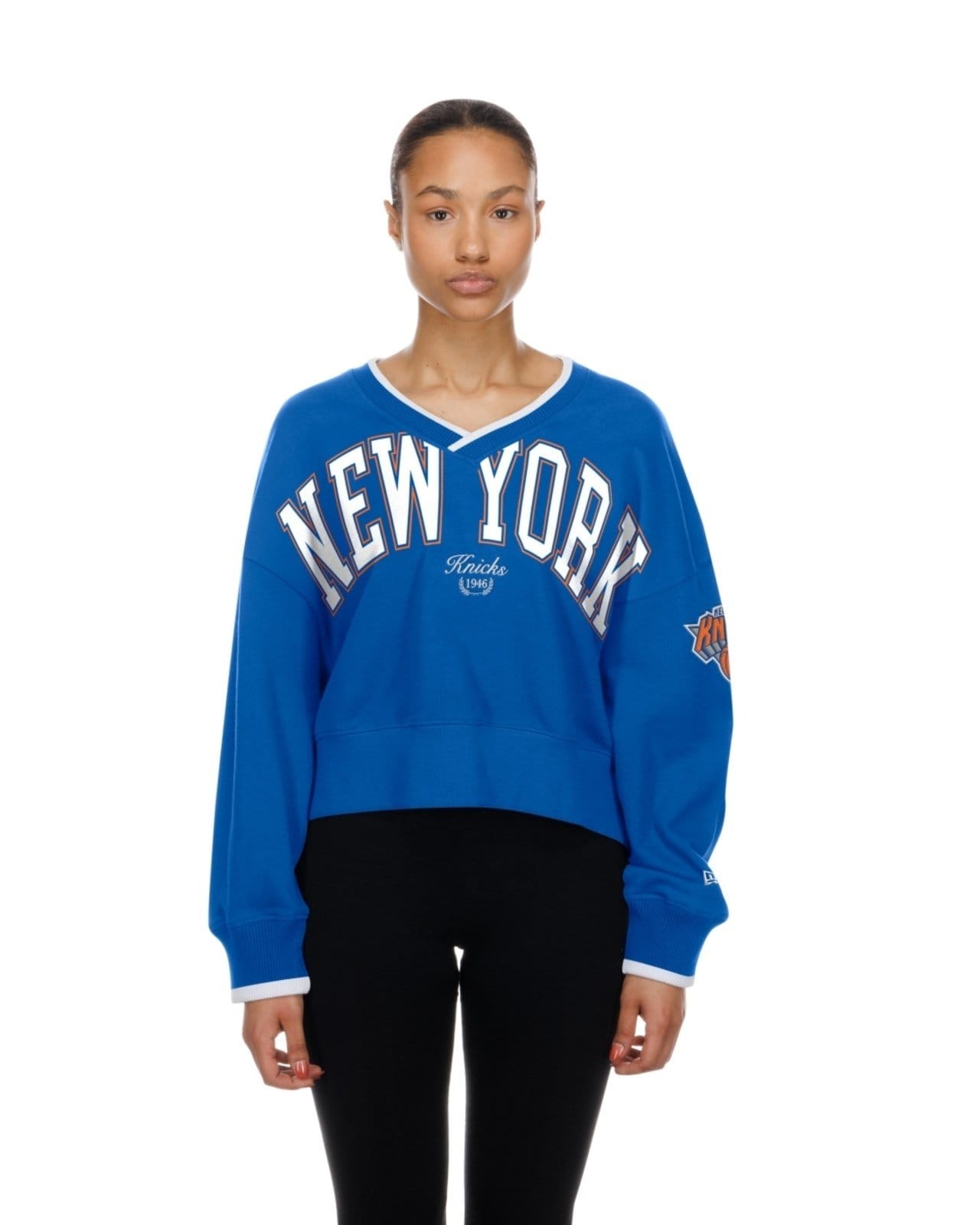 Vista principal Moletom New Era Especial New York Knicks new era azul