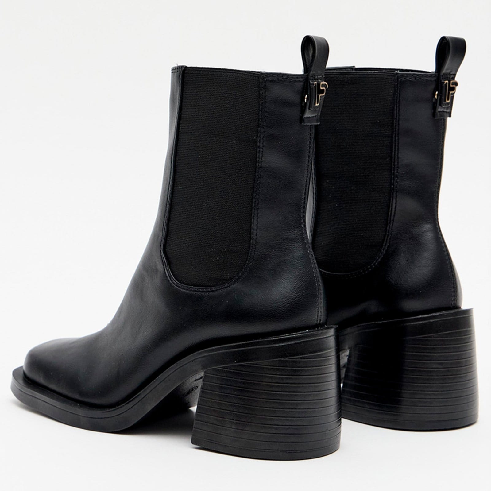 Vista 2 Bota Easy Lança Perfume Chelsea Metal Ou26 Feminino Easy Lança perfume preto