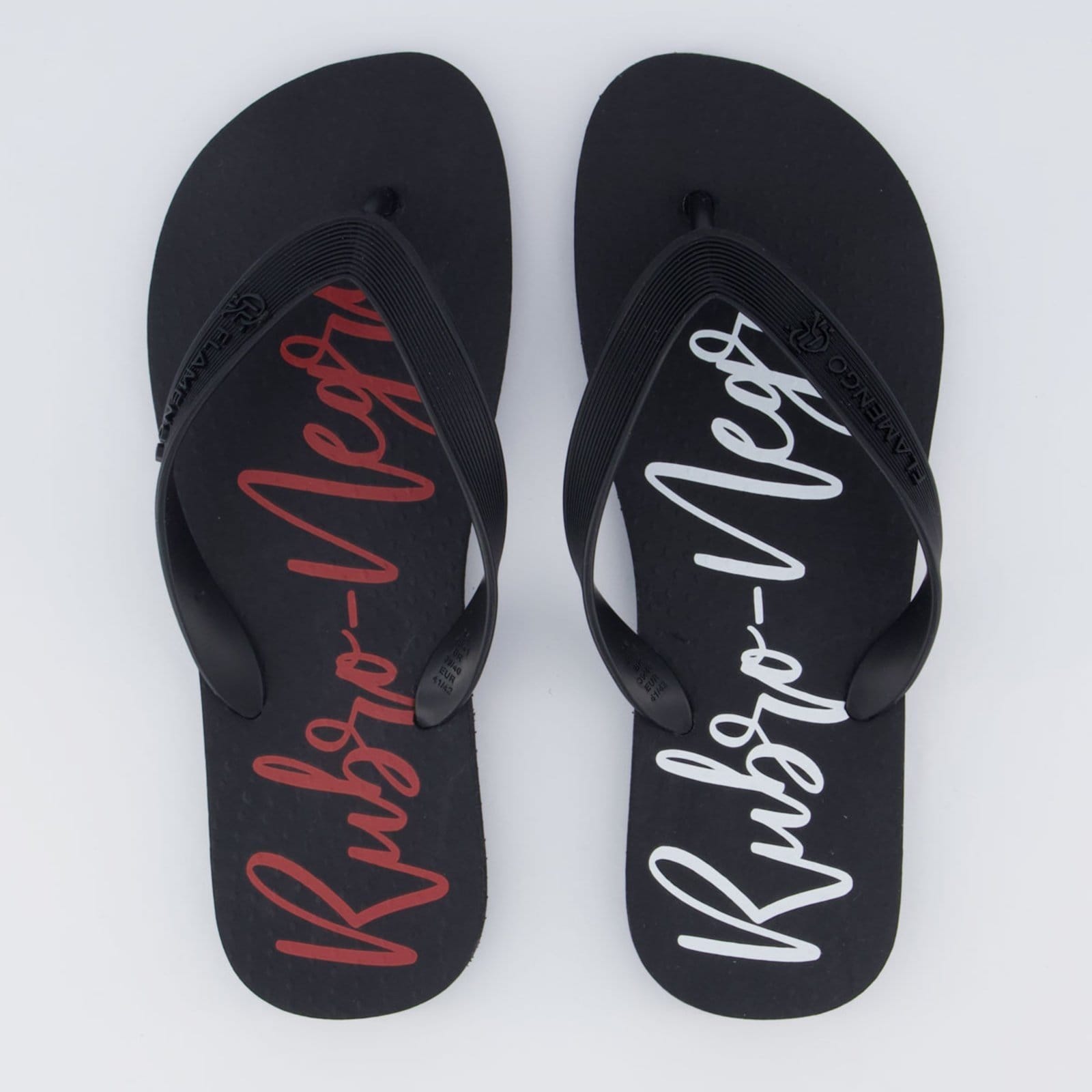 Infantil - Chinelo Flamengo Rubro Negro Preto