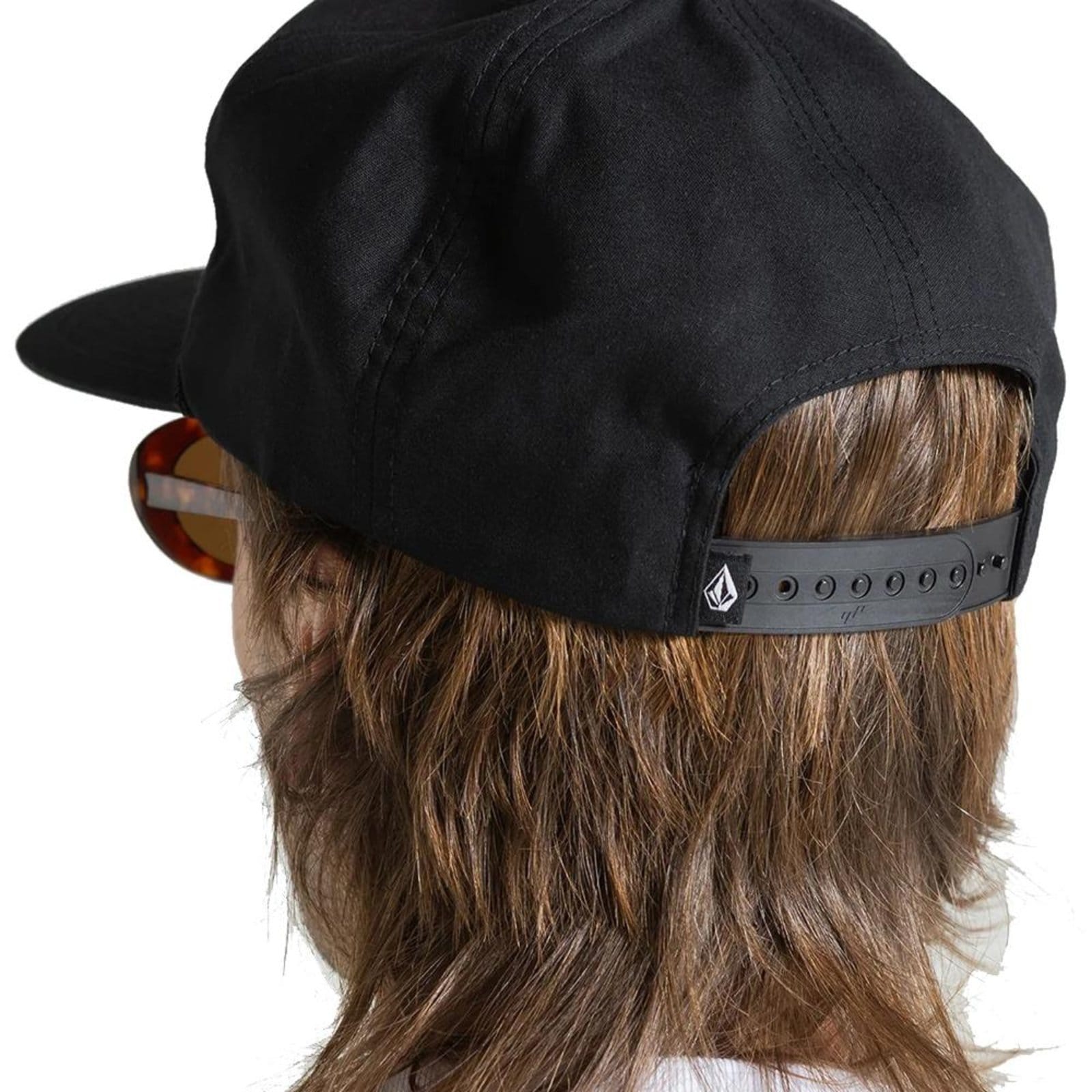 Vista 2 Boné Volcom Aba Reta V No Brainer SM26 Volcom preto