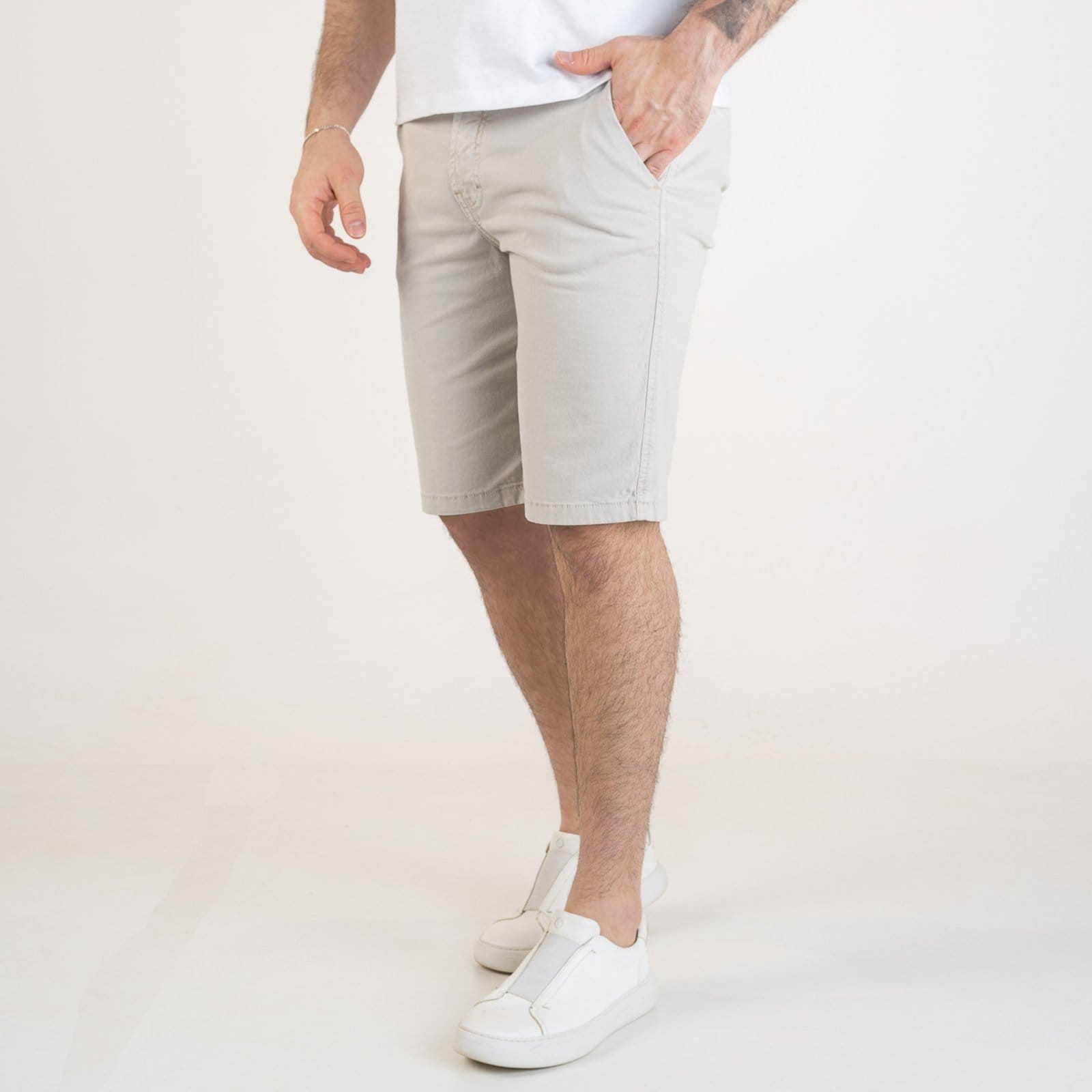 Vista 2 Bermuda Ellus Color Areia Ellus bege