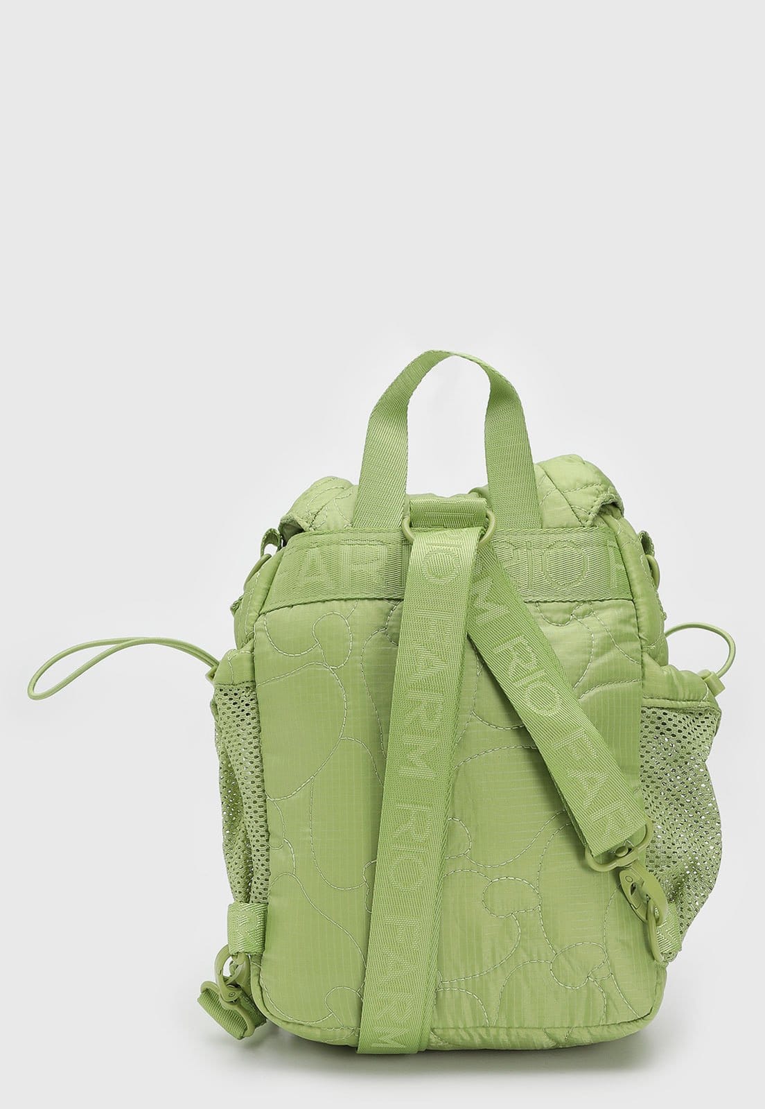 Vista 2 Bolsa Pequena Feminina FARM Pipoquinha Matelassada FARM verde