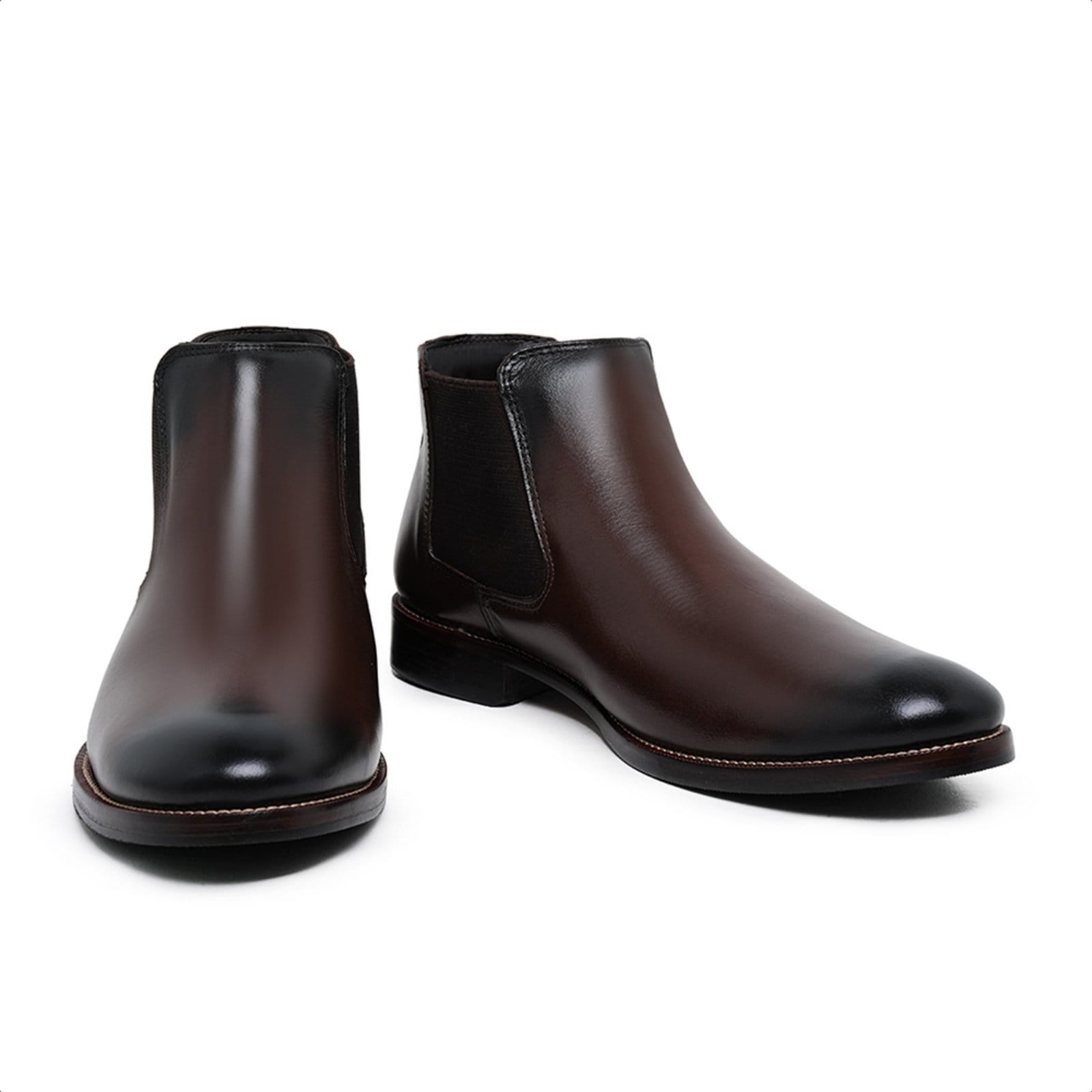 Vista 2 Bota Chelsea Masculina Malbork em Couro 67727M Malbork marrom