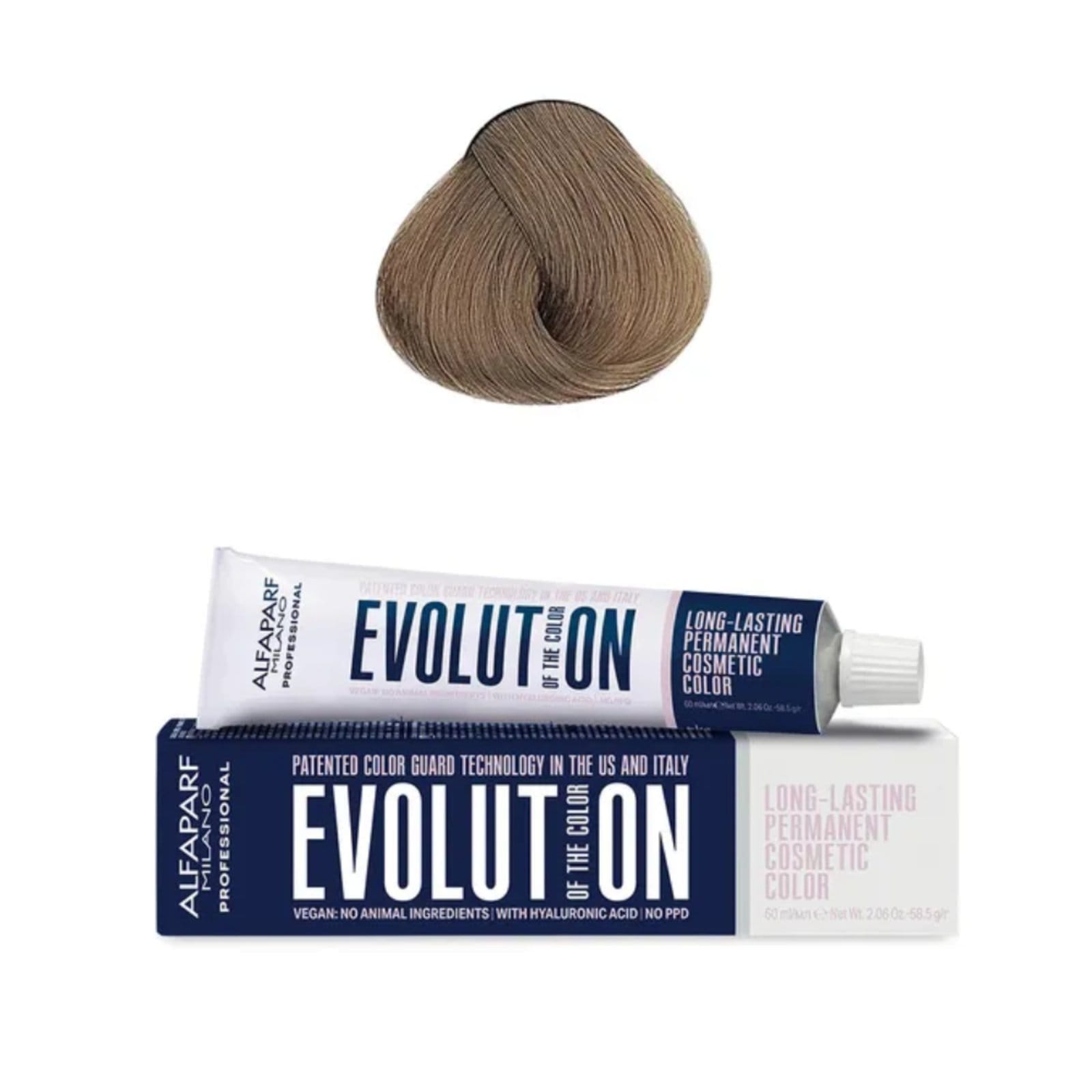 Vista principal Coloração Alfaparf Milano Evolution Of The Color 8 Louro Claro Alfaparf incolor